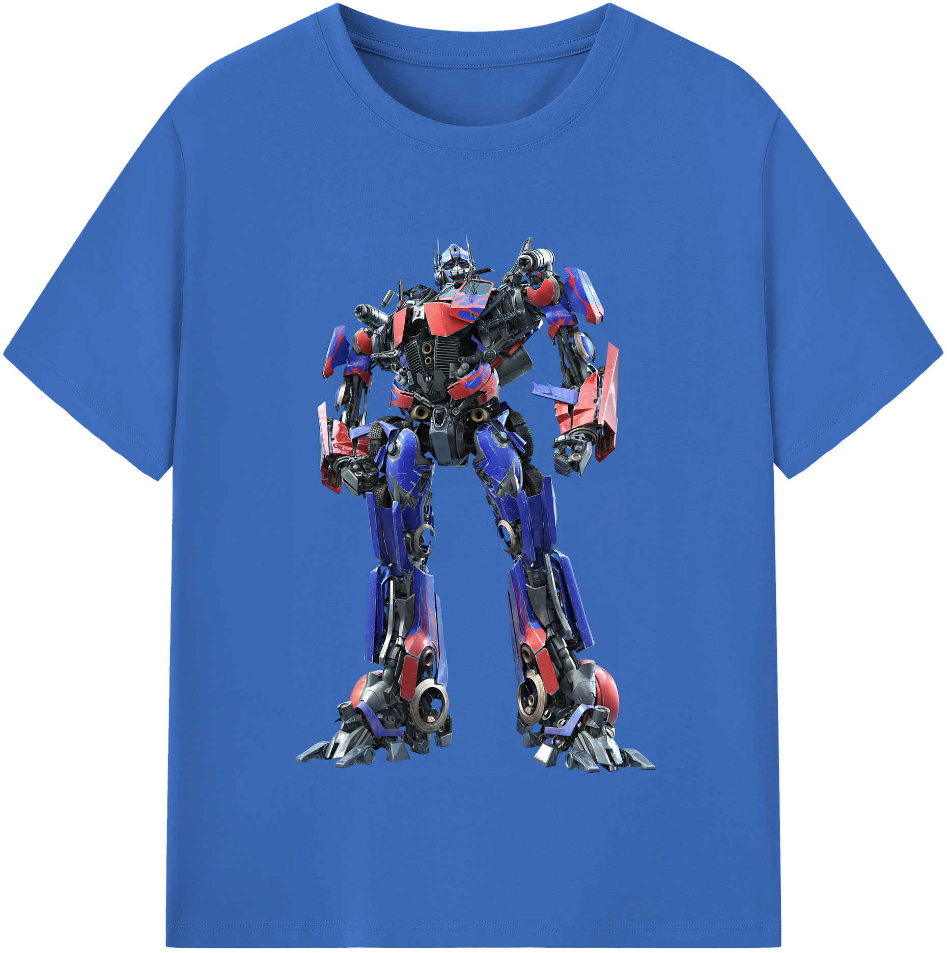 （画像用） Transformers トランスフォーマー 綿100％半袖Tシャツ（フロントプリント）