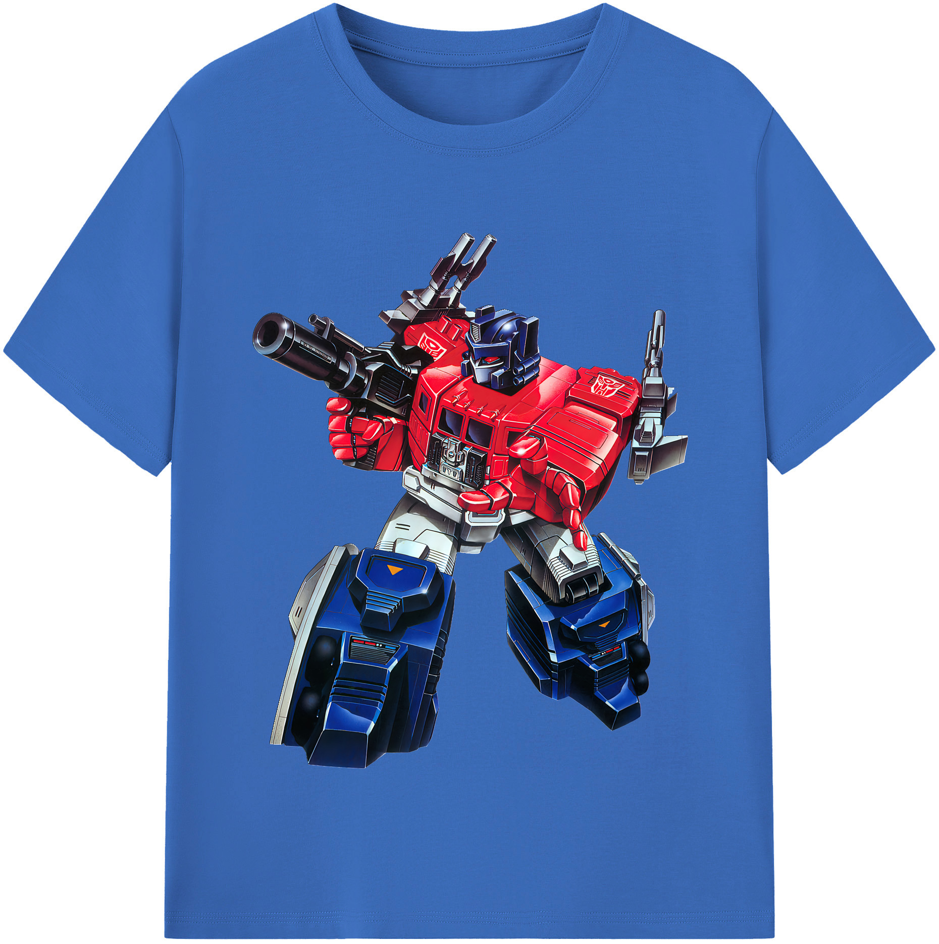 （画像用） Transformers トランスフォーマー 綿100％半袖Tシャツ（フロントプリント）