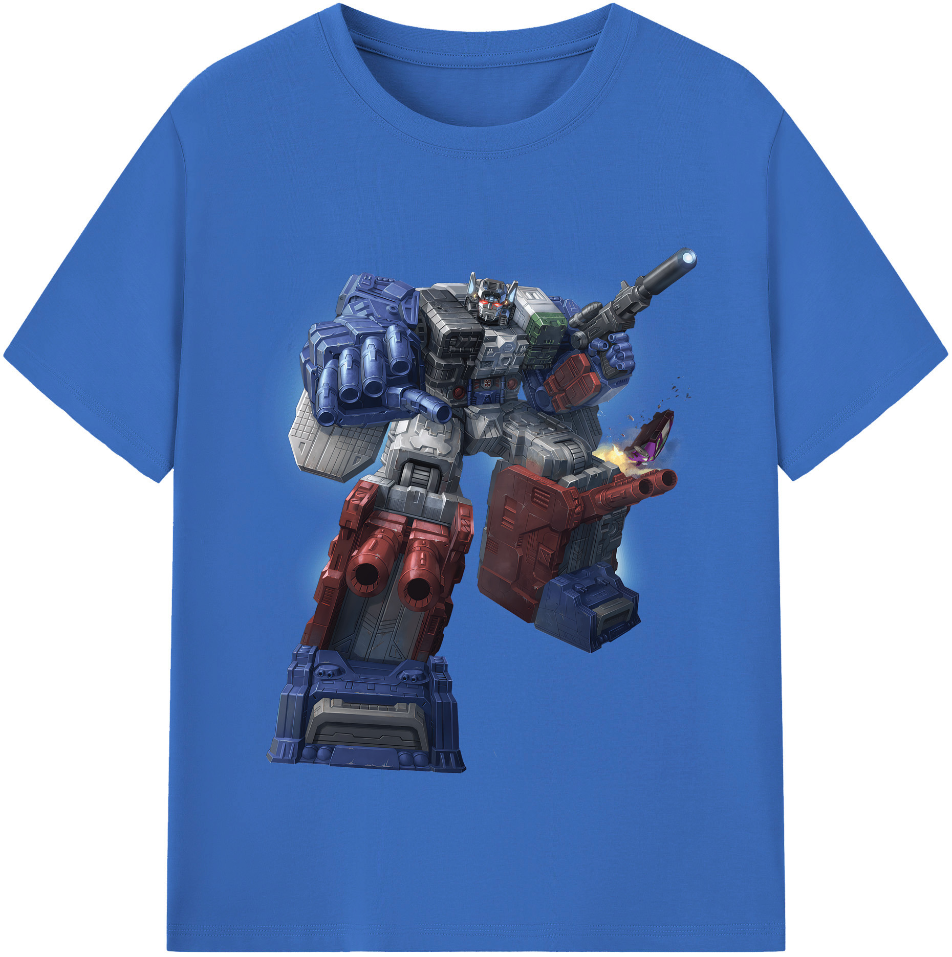 （画像用） Transformers トランスフォーマー 綿100％半袖Tシャツ（フロントプリント）