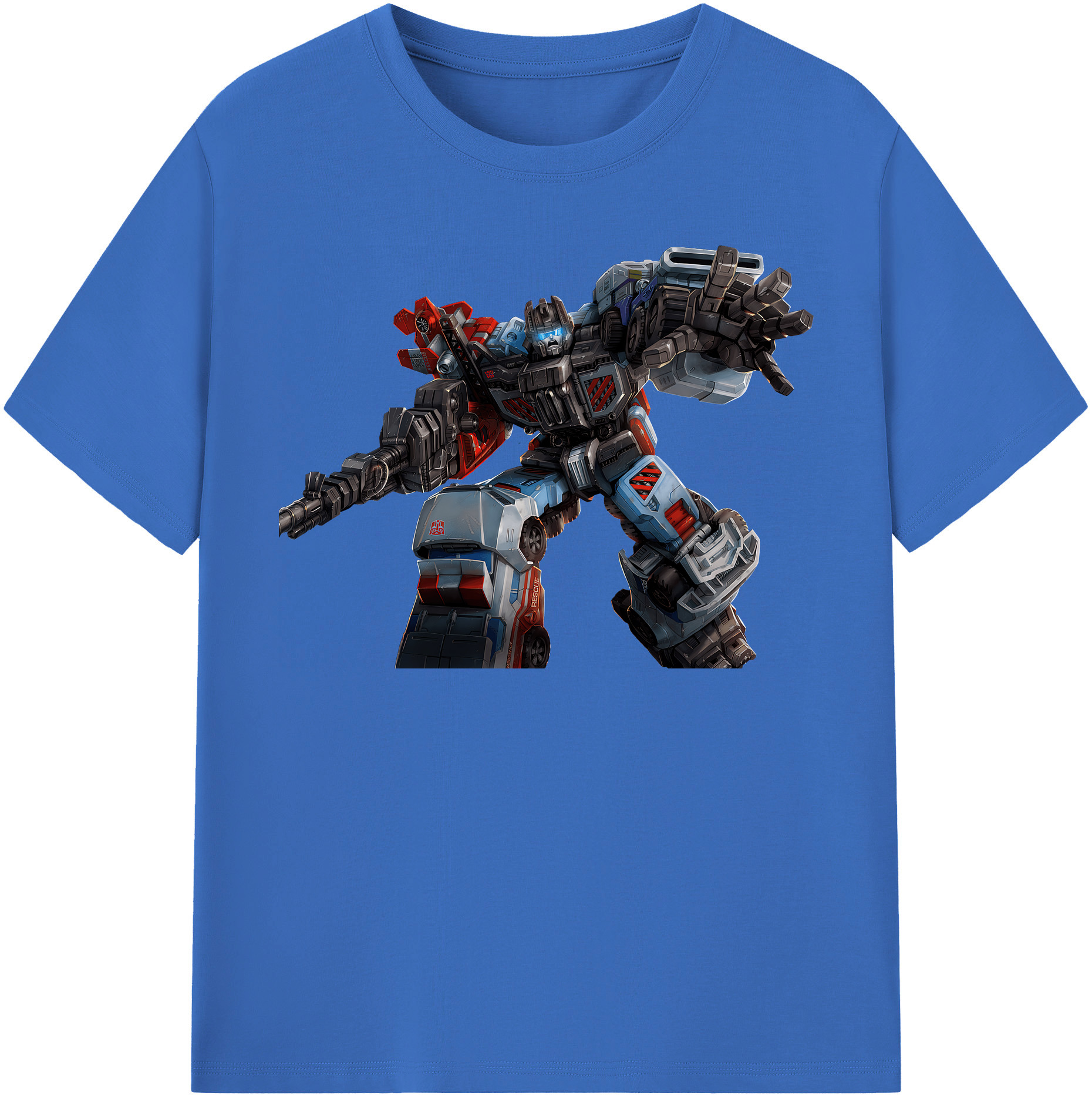 （画像用） Transformers トランスフォーマー 綿100％半袖Tシャツ（フロントプリント）