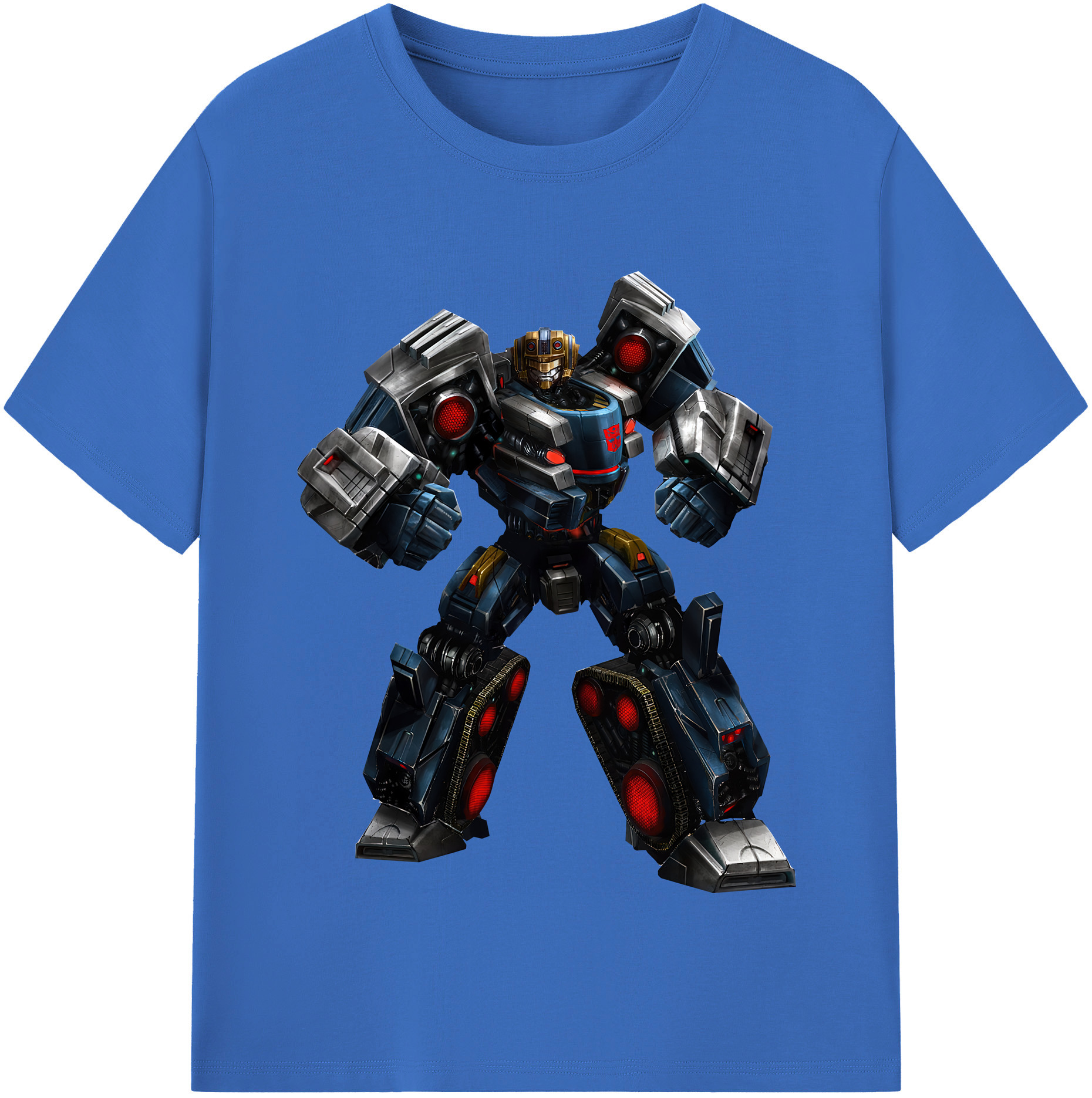 （画像用） Transformers トランスフォーマー 綿100％半袖Tシャツ（フロントプリント）