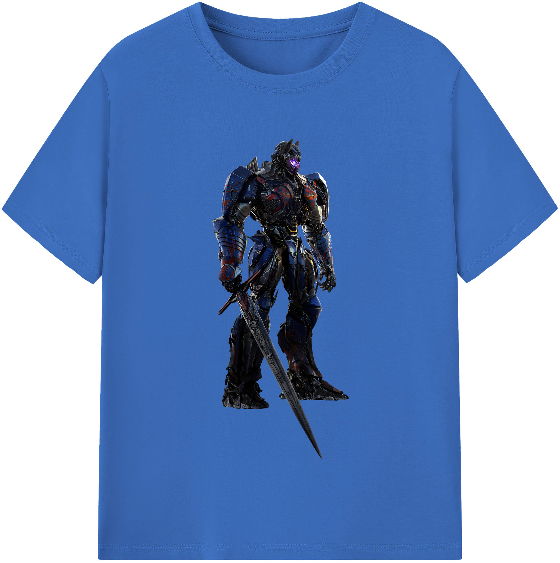 （画像用） Transformers トランスフォーマー 綿100％半袖Tシャツ（フロントプリント）