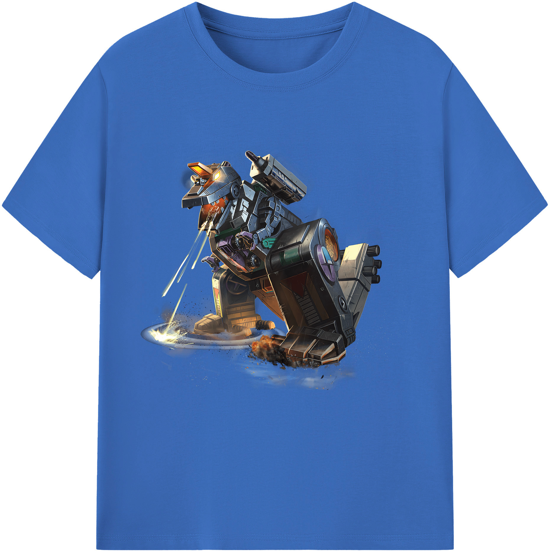 （画像用） Transformers トランスフォーマー 綿100％半袖Tシャツ（フロントプリント）