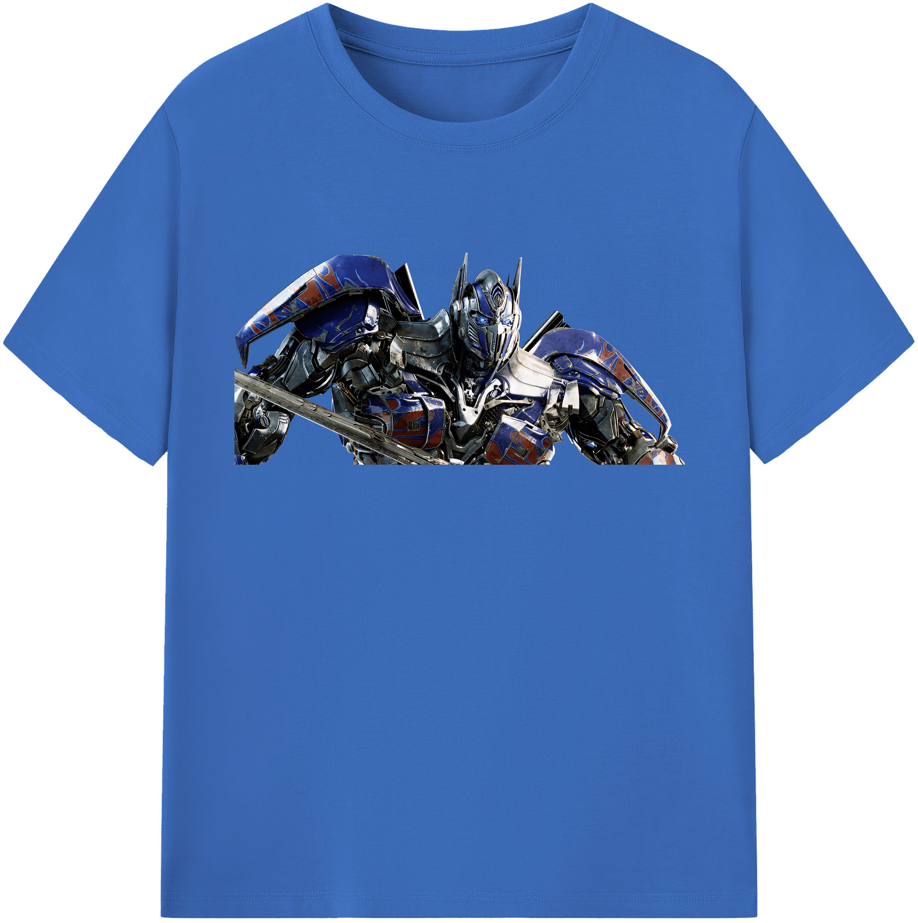 （画像用） Transformers トランスフォーマー 綿100％半袖Tシャツ（フロントプリント）