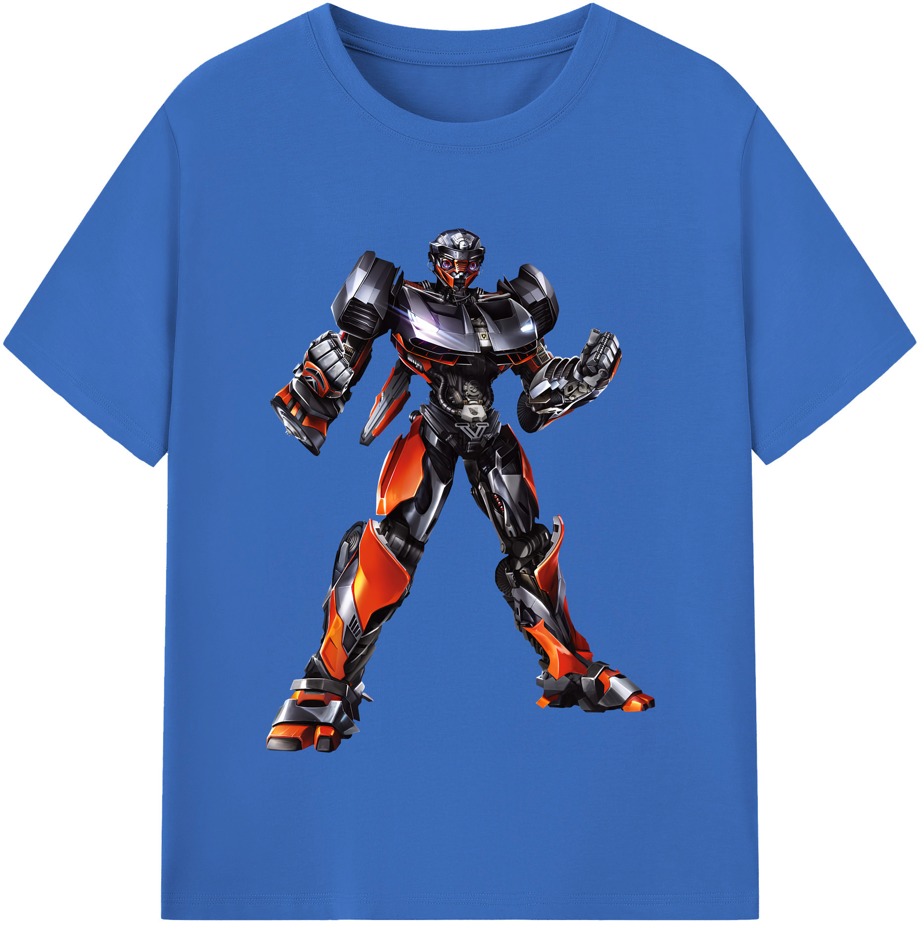 （画像用） Transformers トランスフォーマー 綿100％半袖Tシャツ（フロントプリント）