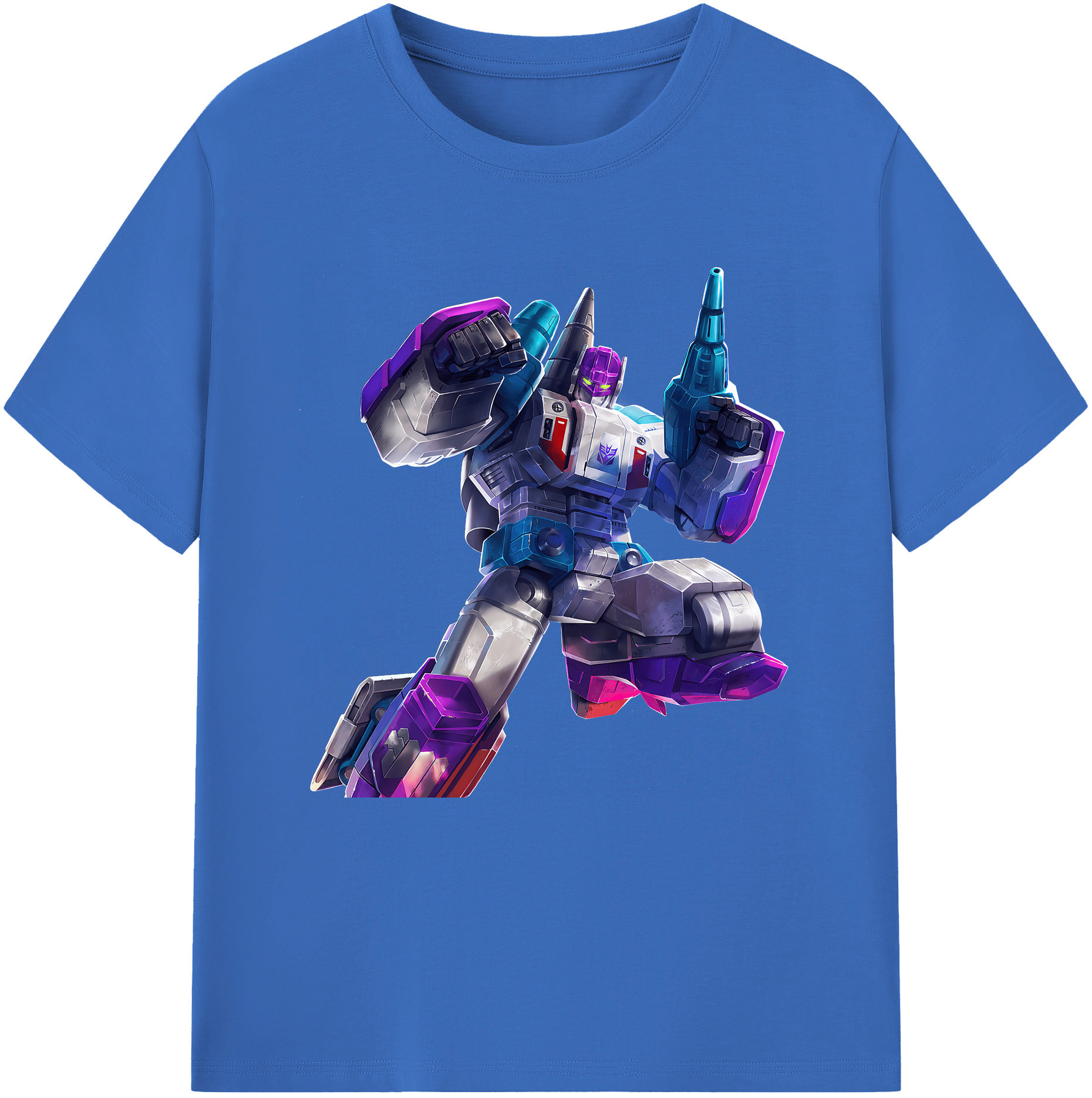 （画像用） Transformers トランスフォーマー 綿100％半袖Tシャツ（フロントプリント）