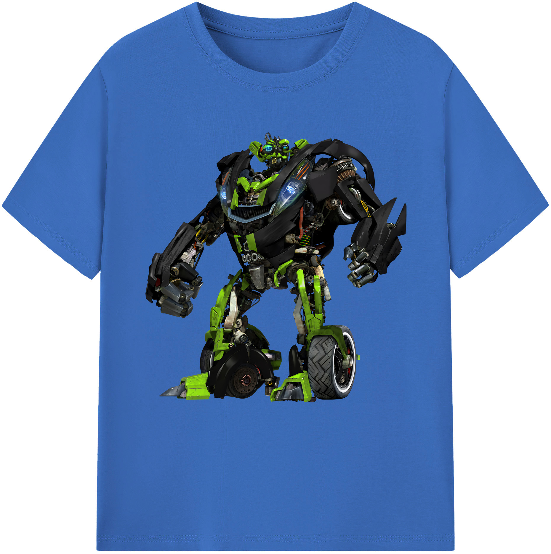 （画像用） Transformers トランスフォーマー 綿100％半袖Tシャツ（フロントプリント）