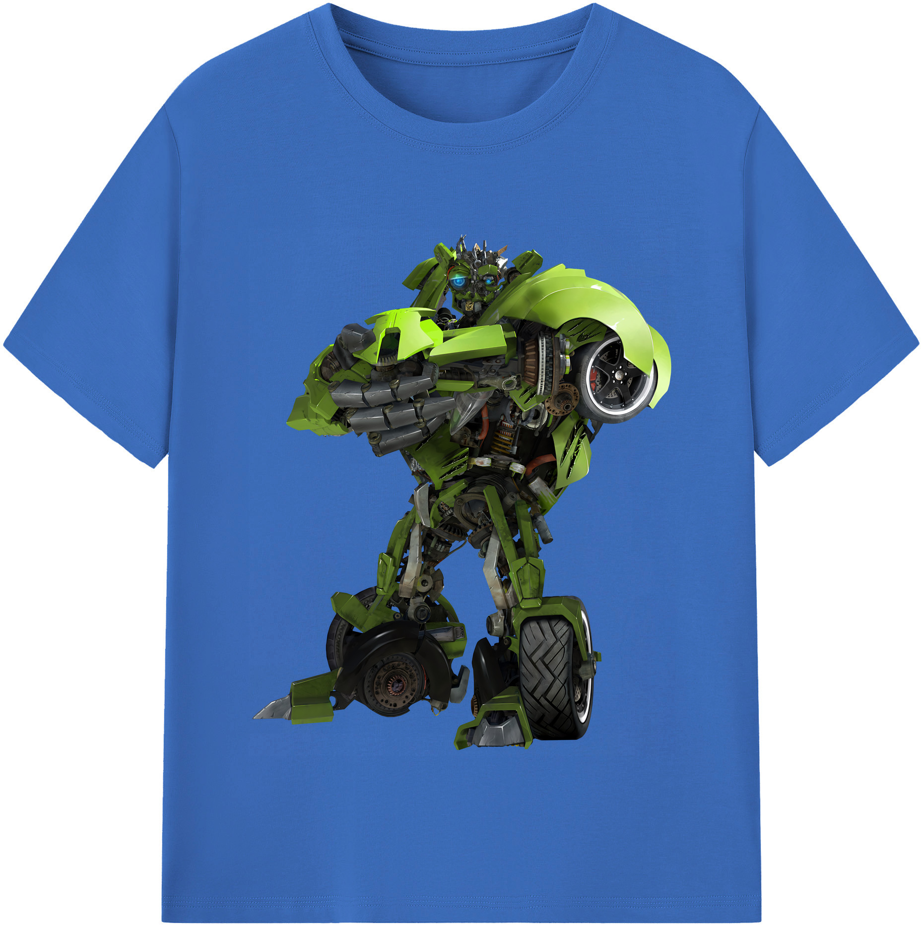 （画像用） Transformers トランスフォーマー 綿100％半袖Tシャツ（フロントプリント）