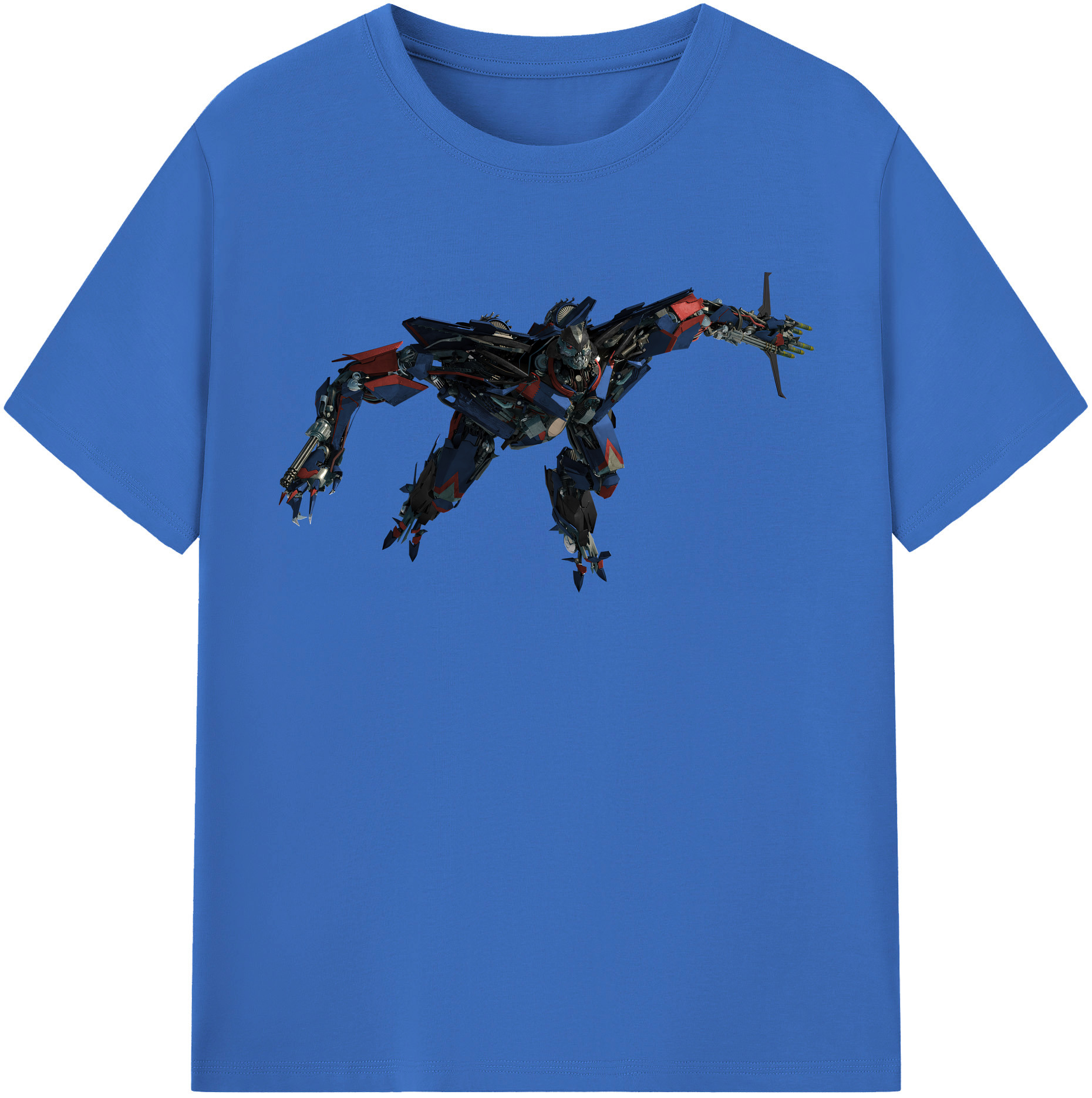 （画像用） Transformers トランスフォーマー 綿100％半袖Tシャツ（フロントプリント）