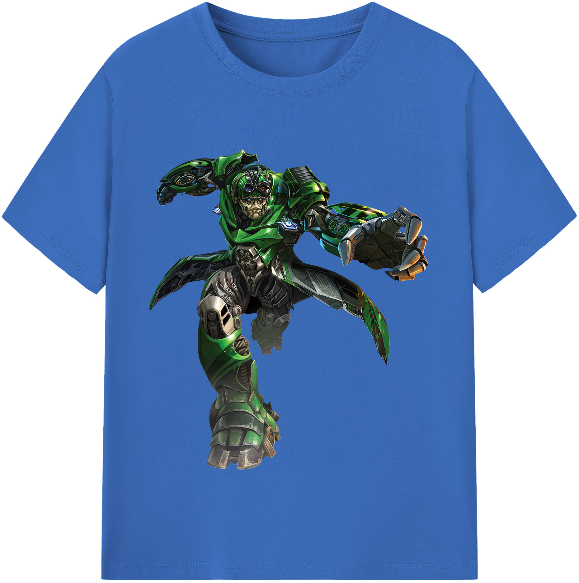 （画像用） Transformers トランスフォーマー 綿100％半袖Tシャツ（フロントプリント）