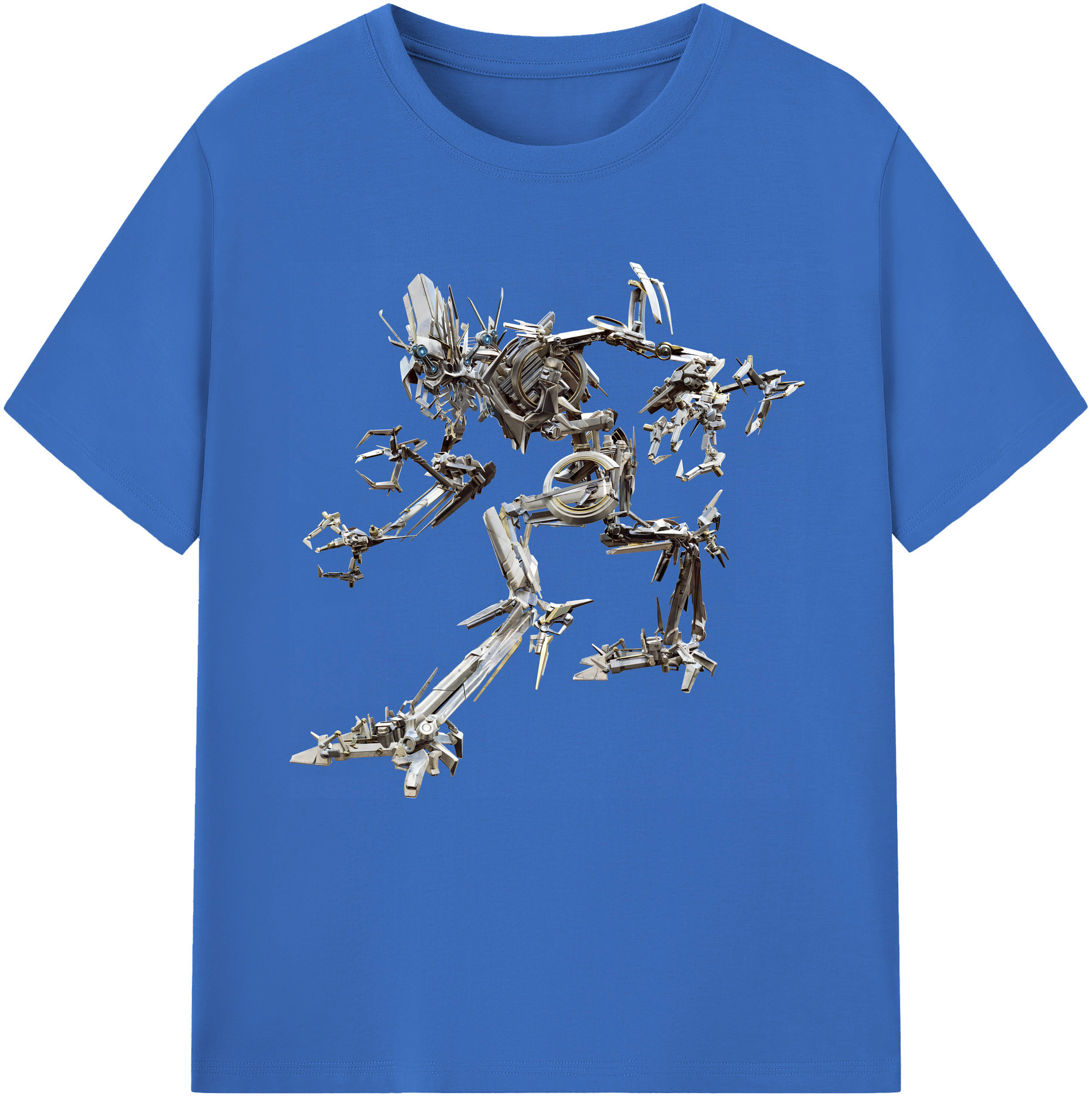 （画像用） Transformers トランスフォーマー 綿100％半袖Tシャツ（フロントプリント）