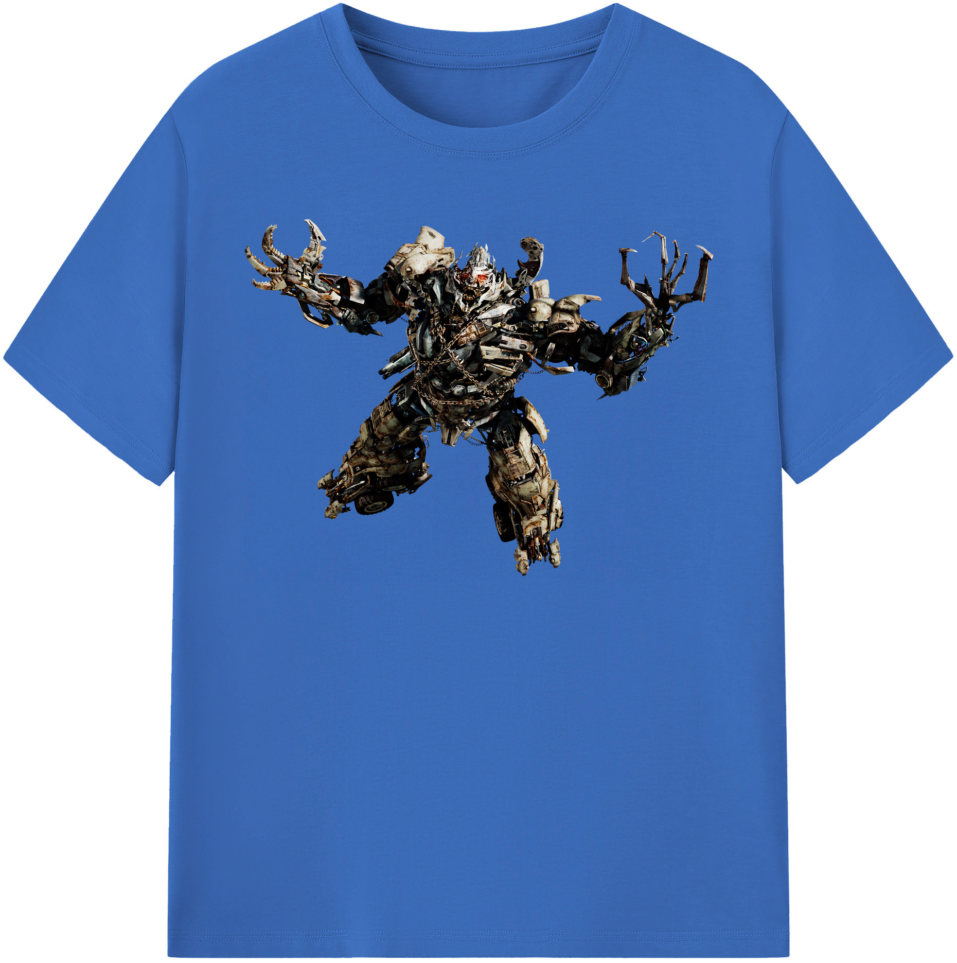 （画像用） Transformers トランスフォーマー 綿100％半袖Tシャツ（フロントプリント）
