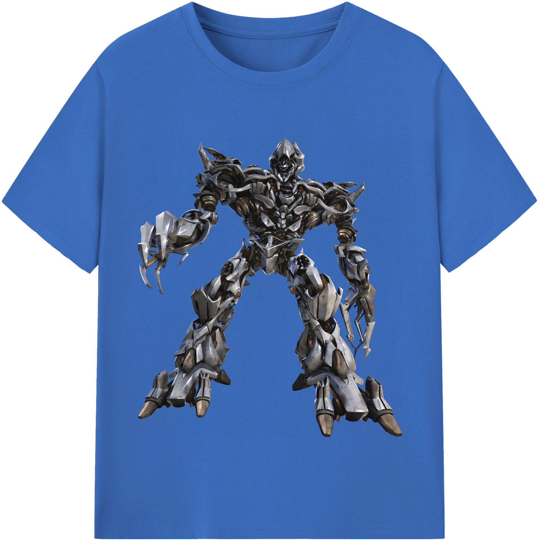 （画像用） Transformers トランスフォーマー 綿100％半袖Tシャツ（フロントプリント）
