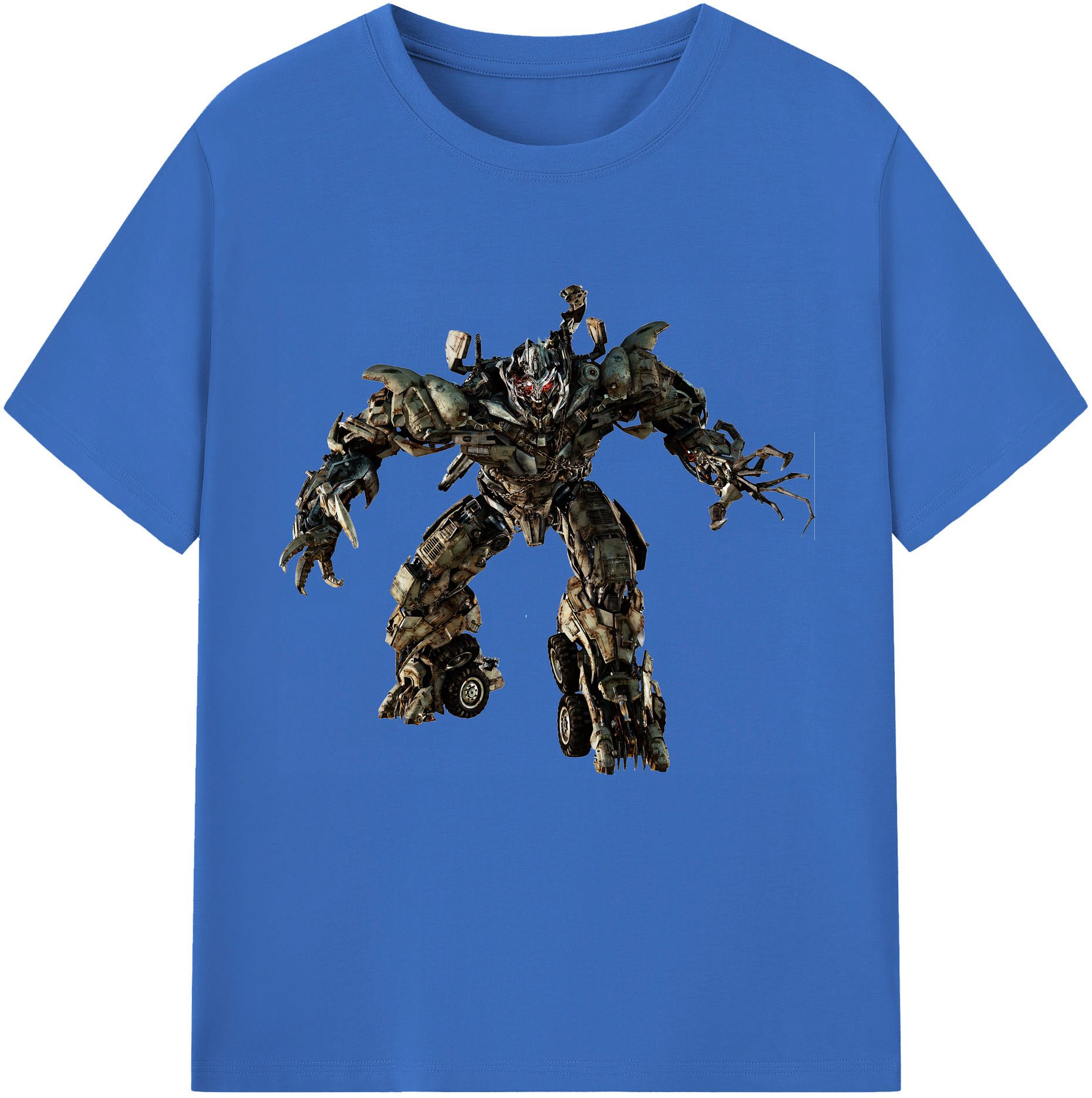 （画像用） Transformers トランスフォーマー 綿100％半袖Tシャツ（フロントプリント）