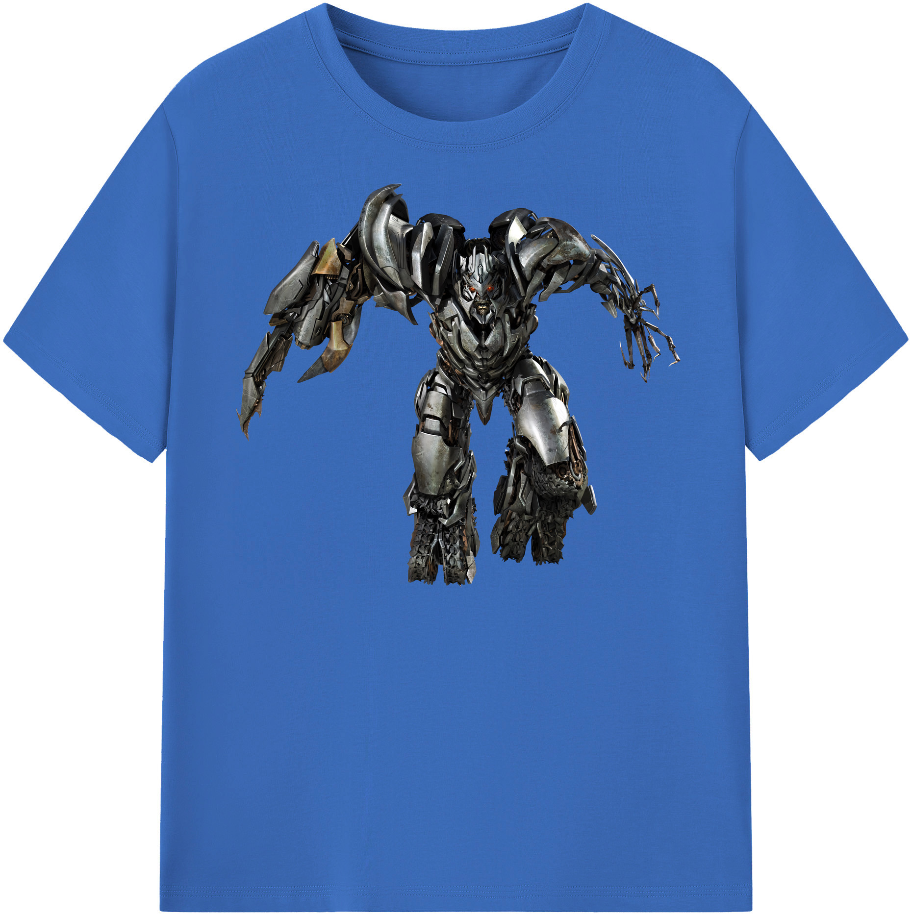 （画像用） Transformers トランスフォーマー 綿100％半袖Tシャツ（フロントプリント）