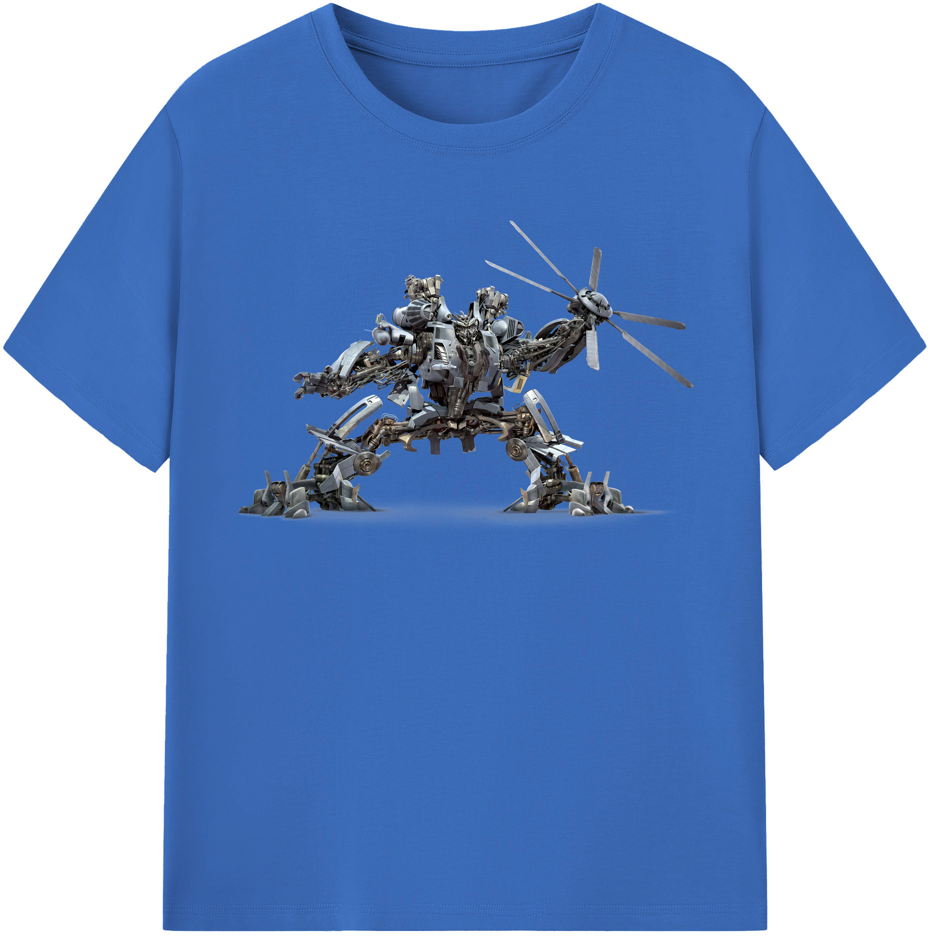 （画像用） Transformers トランスフォーマー 綿100％半袖Tシャツ（フロントプリント）
