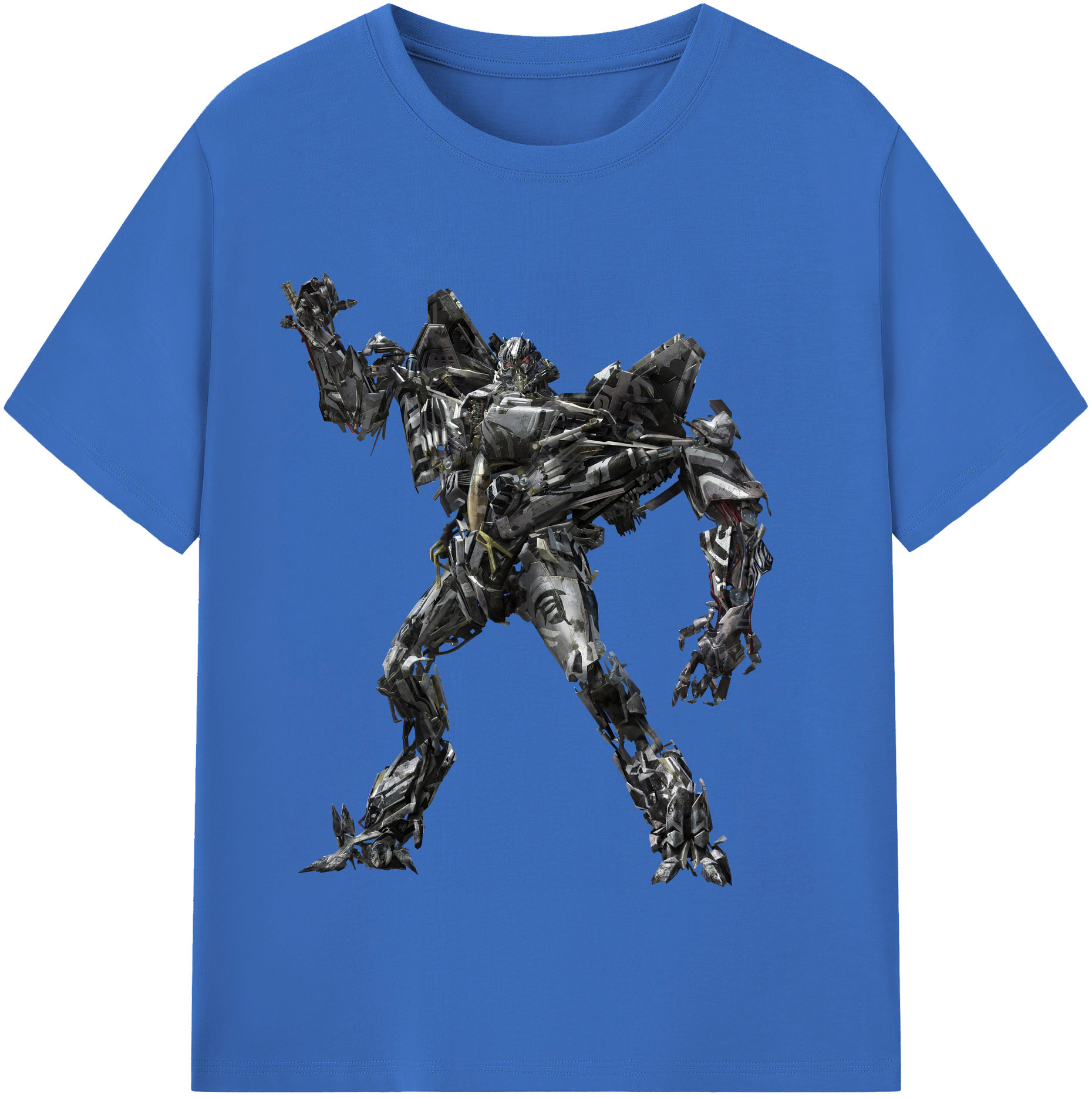 （画像用） Transformers トランスフォーマー 綿100％半袖Tシャツ（フロントプリント）