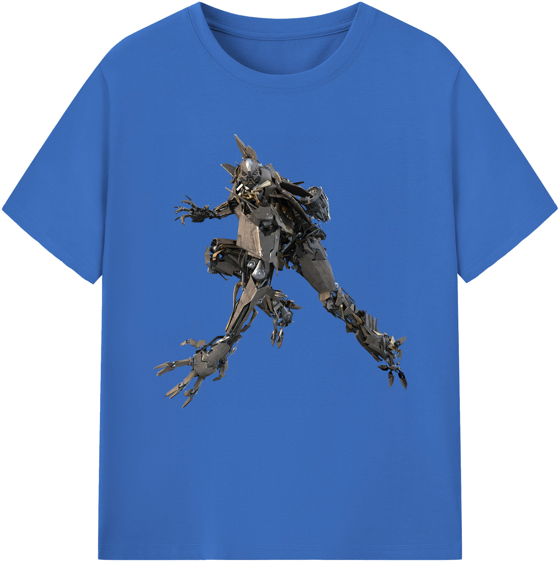 （画像用） Transformers トランスフォーマー 綿100％半袖Tシャツ（フロントプリント）