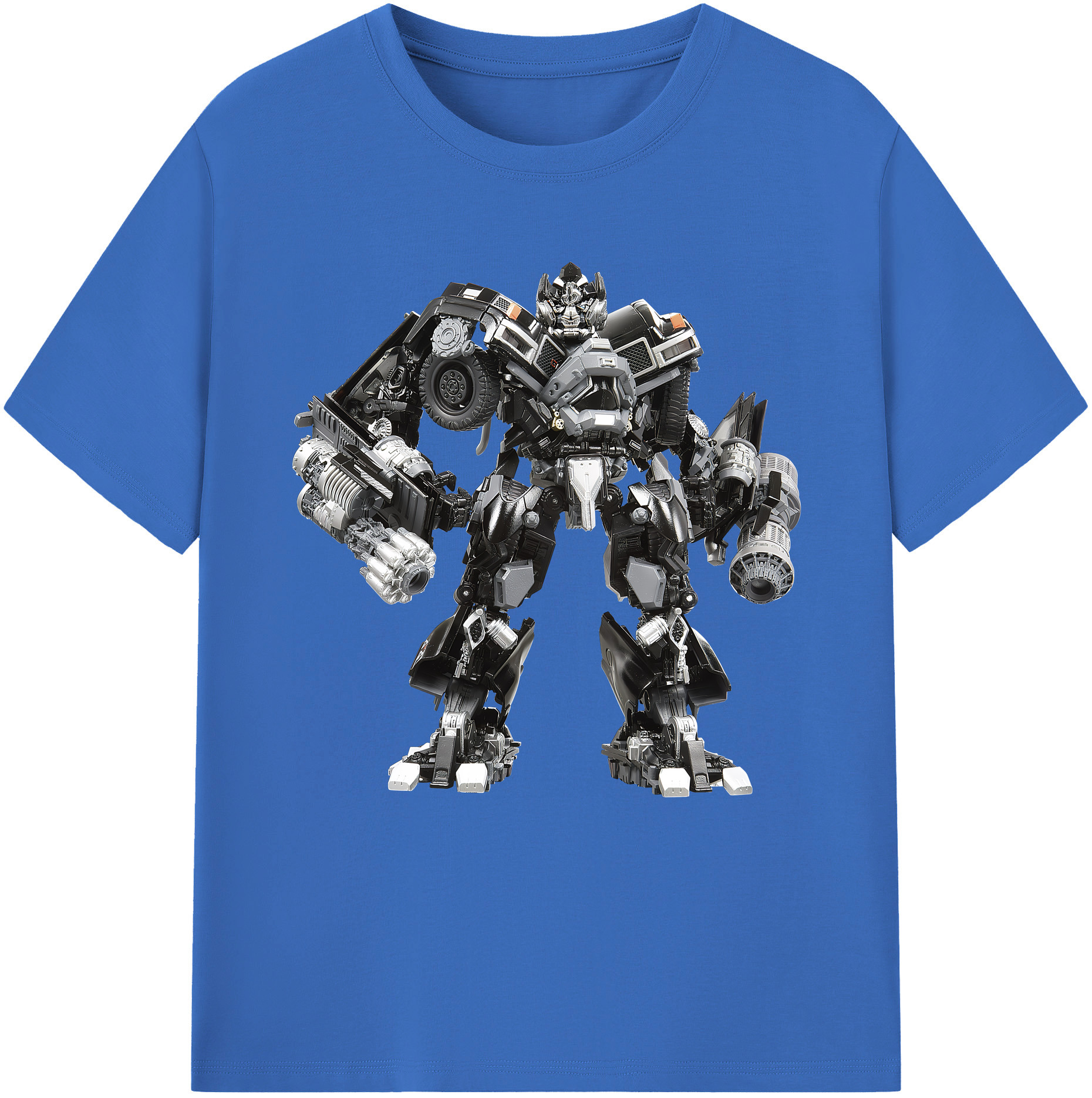 （画像用） Transformers トランスフォーマー 綿100％半袖Tシャツ（フロントプリント）