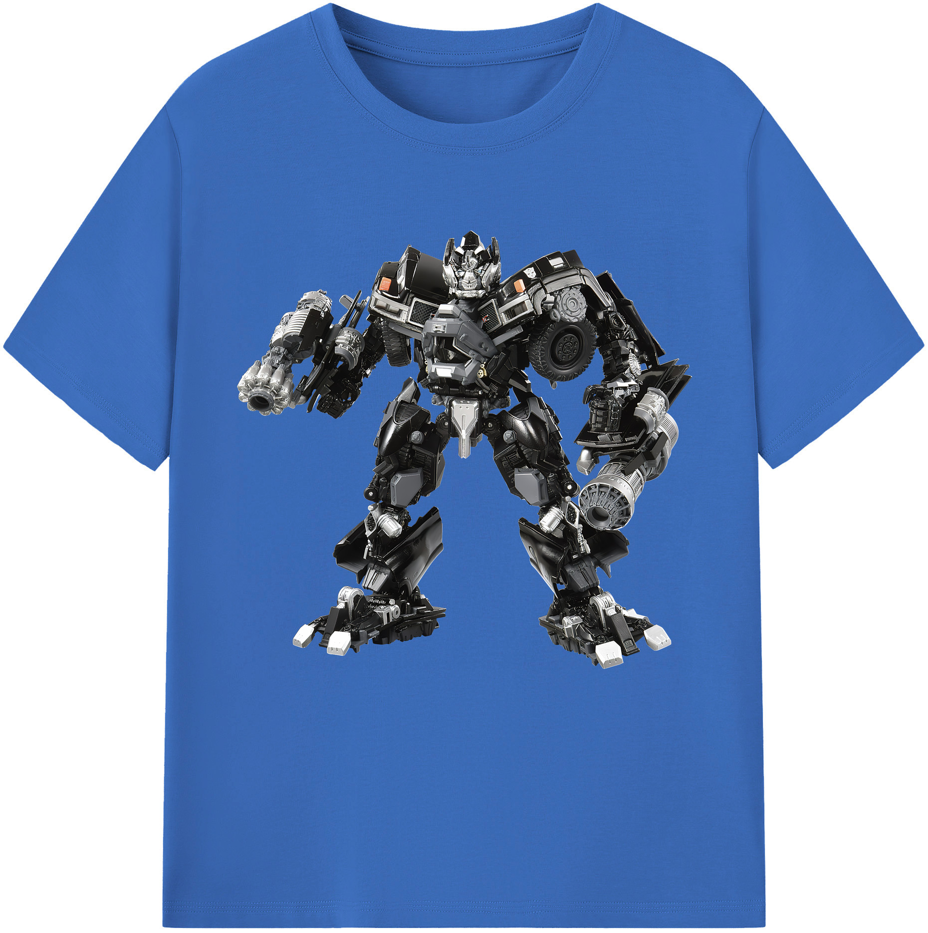（画像用） Transformers トランスフォーマー 綿100％半袖Tシャツ（フロントプリント）