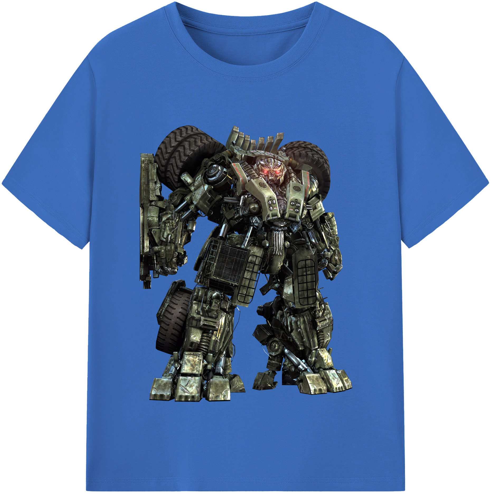 （画像用） Transformers トランスフォーマー 綿100％半袖Tシャツ（フロントプリント）