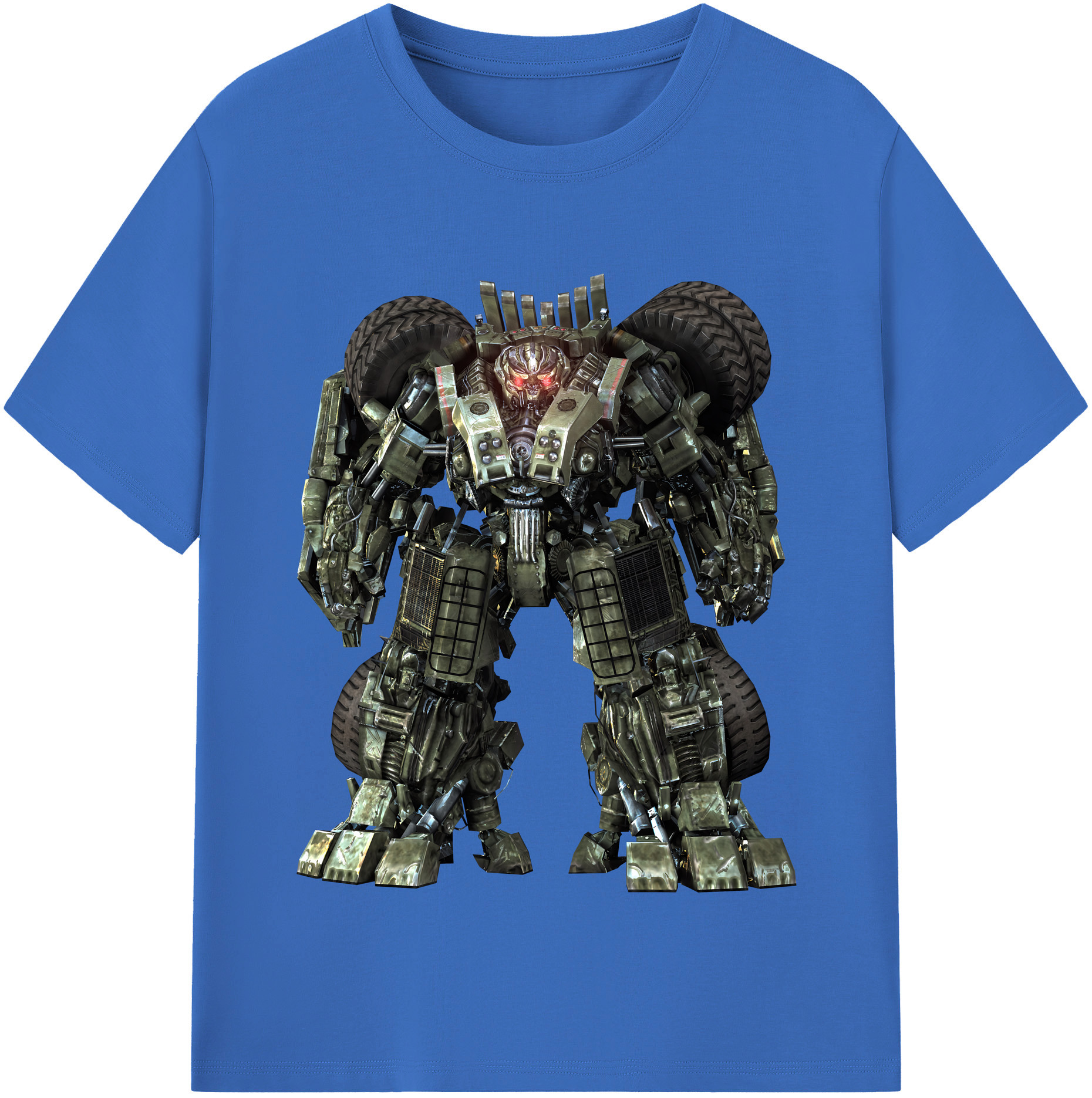 （画像用） Transformers トランスフォーマー 綿100％半袖Tシャツ（フロントプリント）