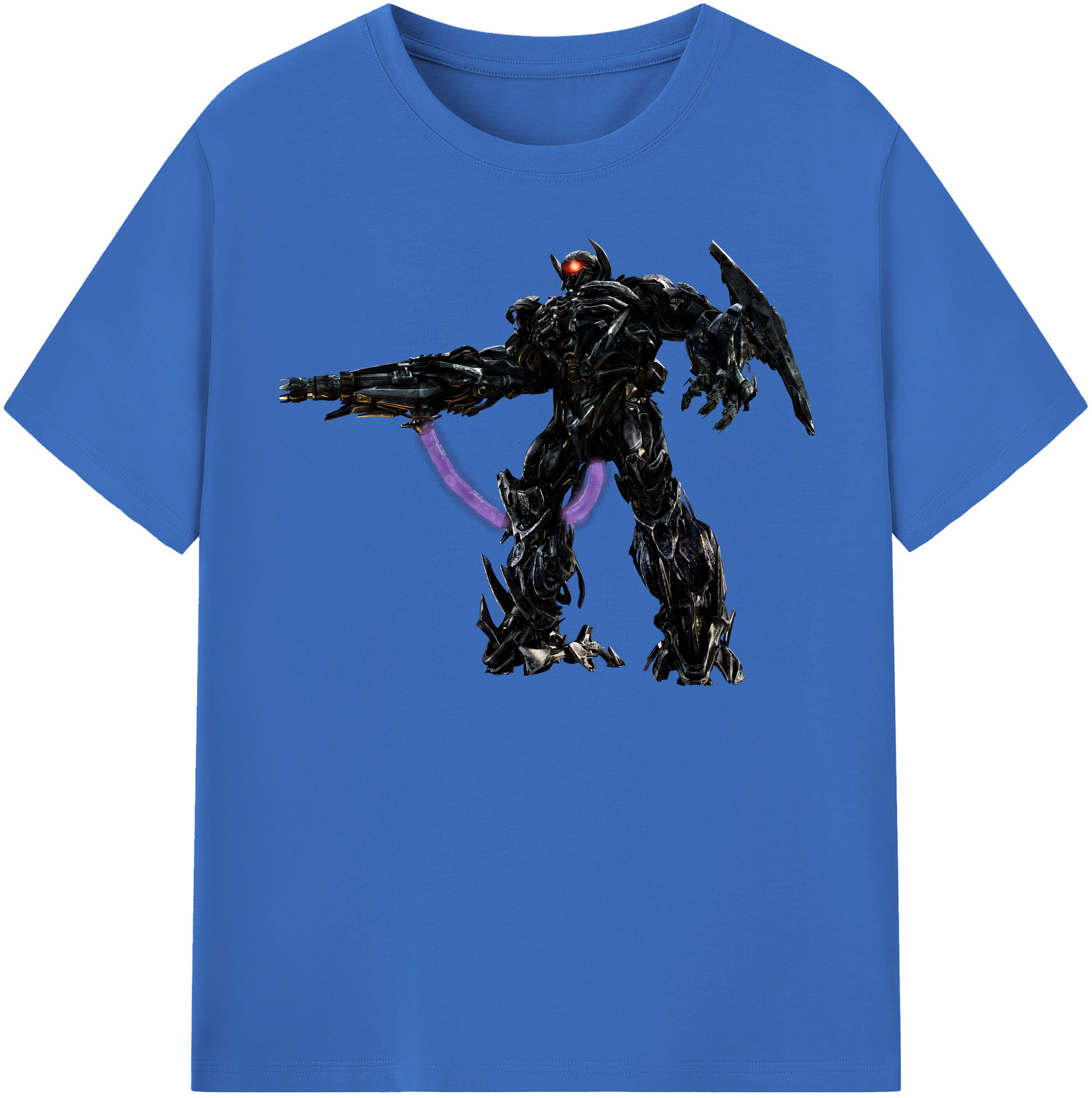 （画像用） Transformers トランスフォーマー 綿100％半袖Tシャツ（フロントプリント）