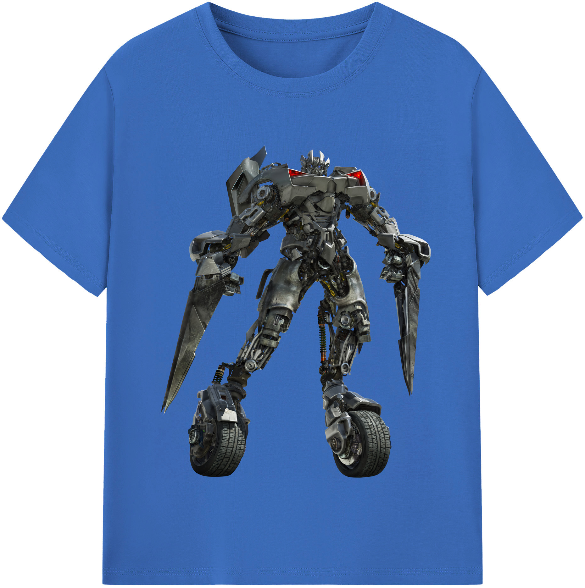 （画像用） Transformers トランスフォーマー 綿100％半袖Tシャツ（フロントプリント）