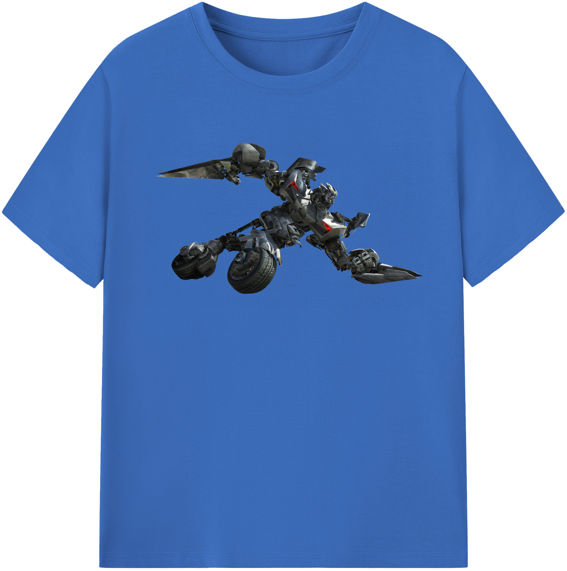 （画像用） Transformers トランスフォーマー 綿100％半袖Tシャツ（フロントプリント）