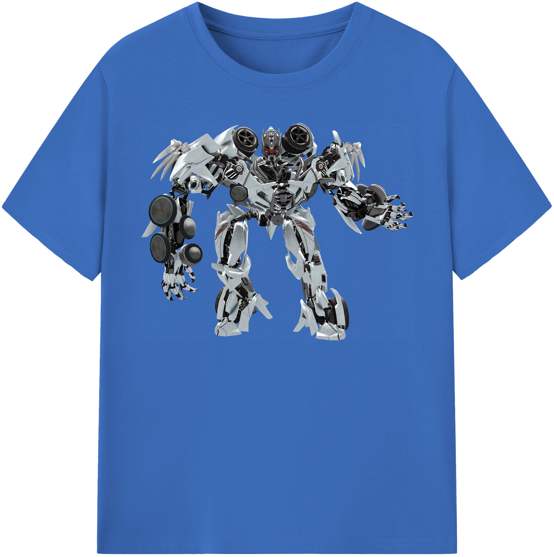 （画像用） Transformers トランスフォーマー 綿100％半袖Tシャツ（フロントプリント）