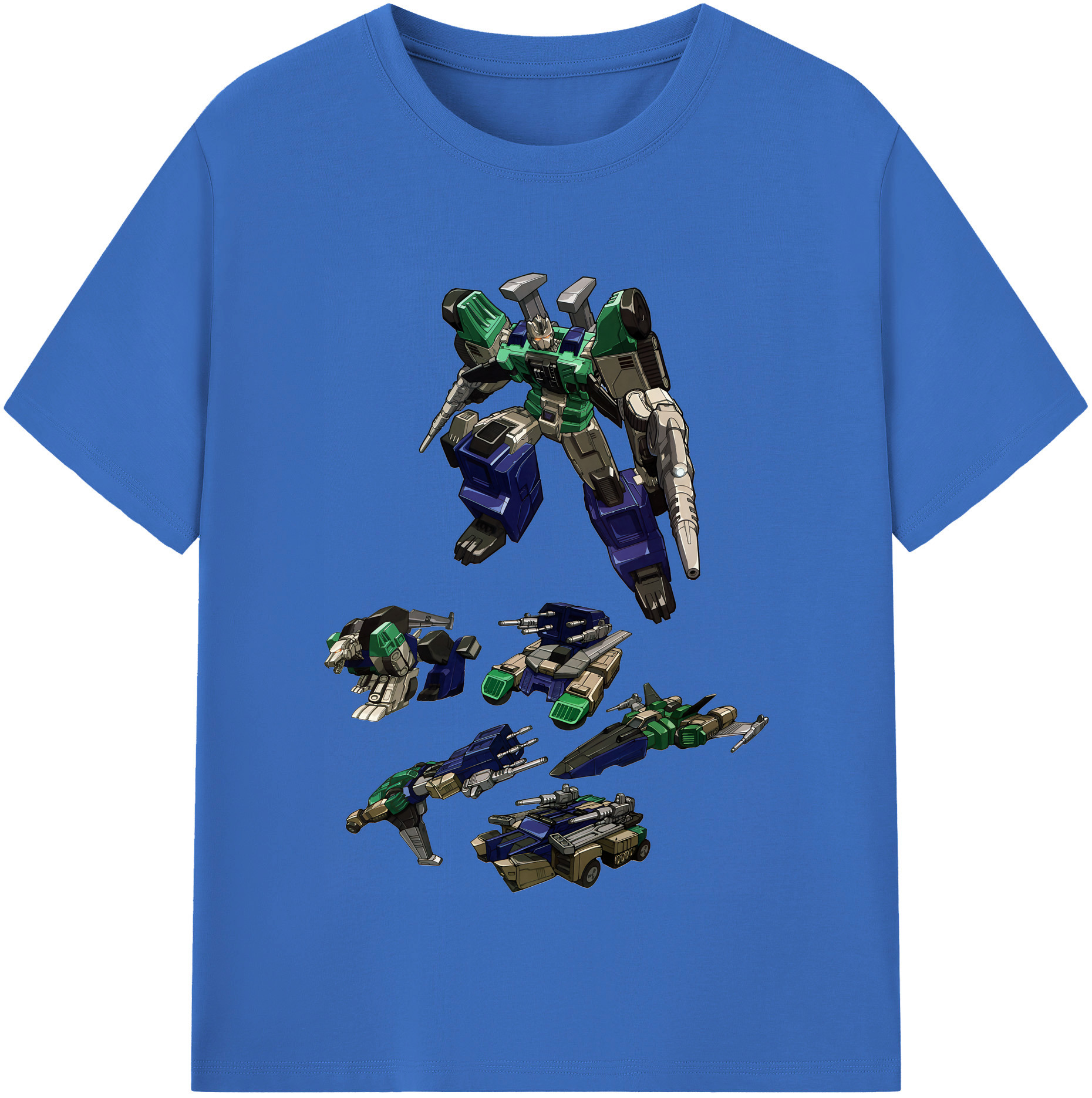 （画像用） Transformers トランスフォーマー 綿100％半袖Tシャツ（フロントプリント）