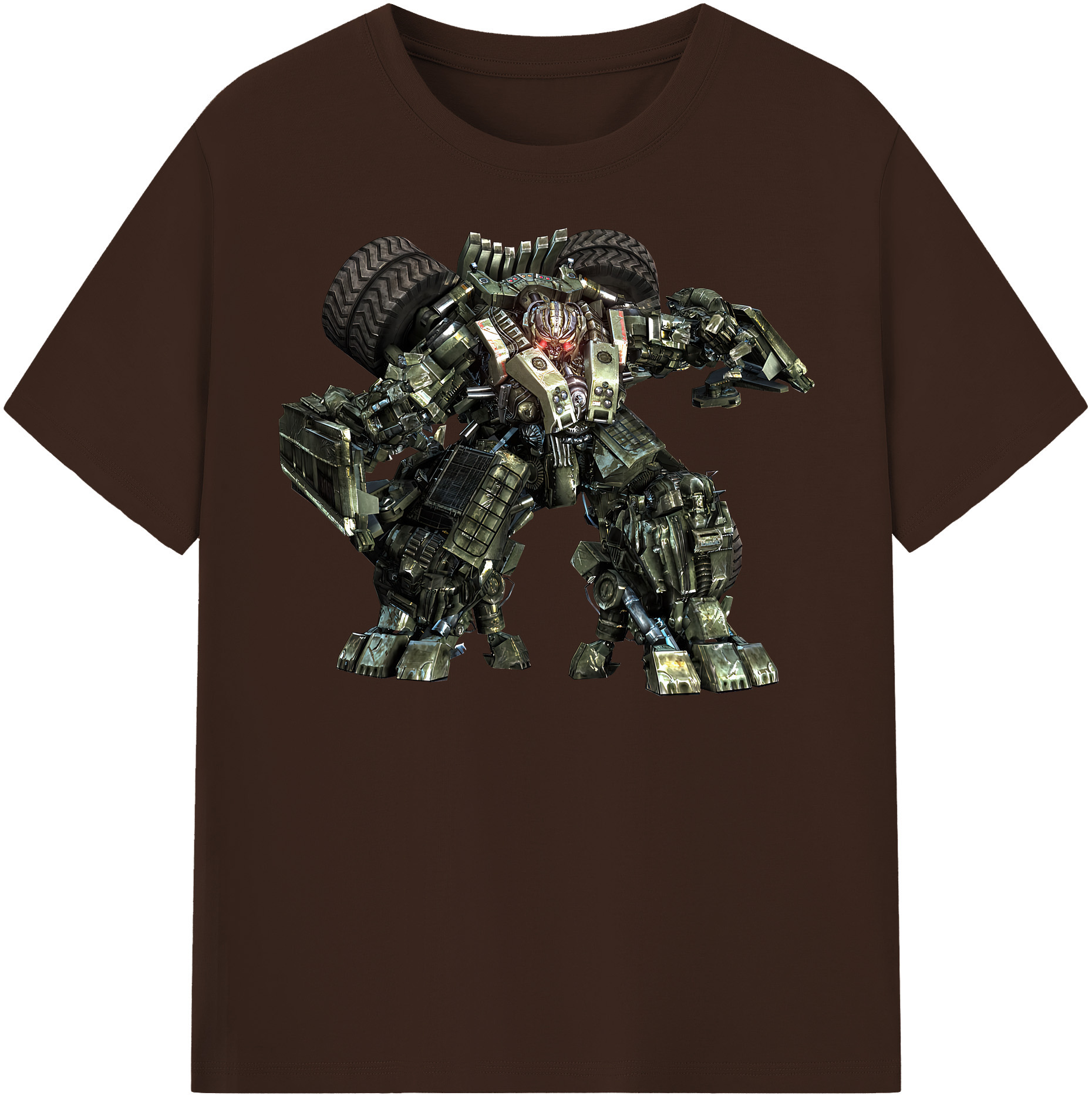 （画像用） Transformers トランスフォーマー 綿100％半袖Tシャツ（フロントプリント）
