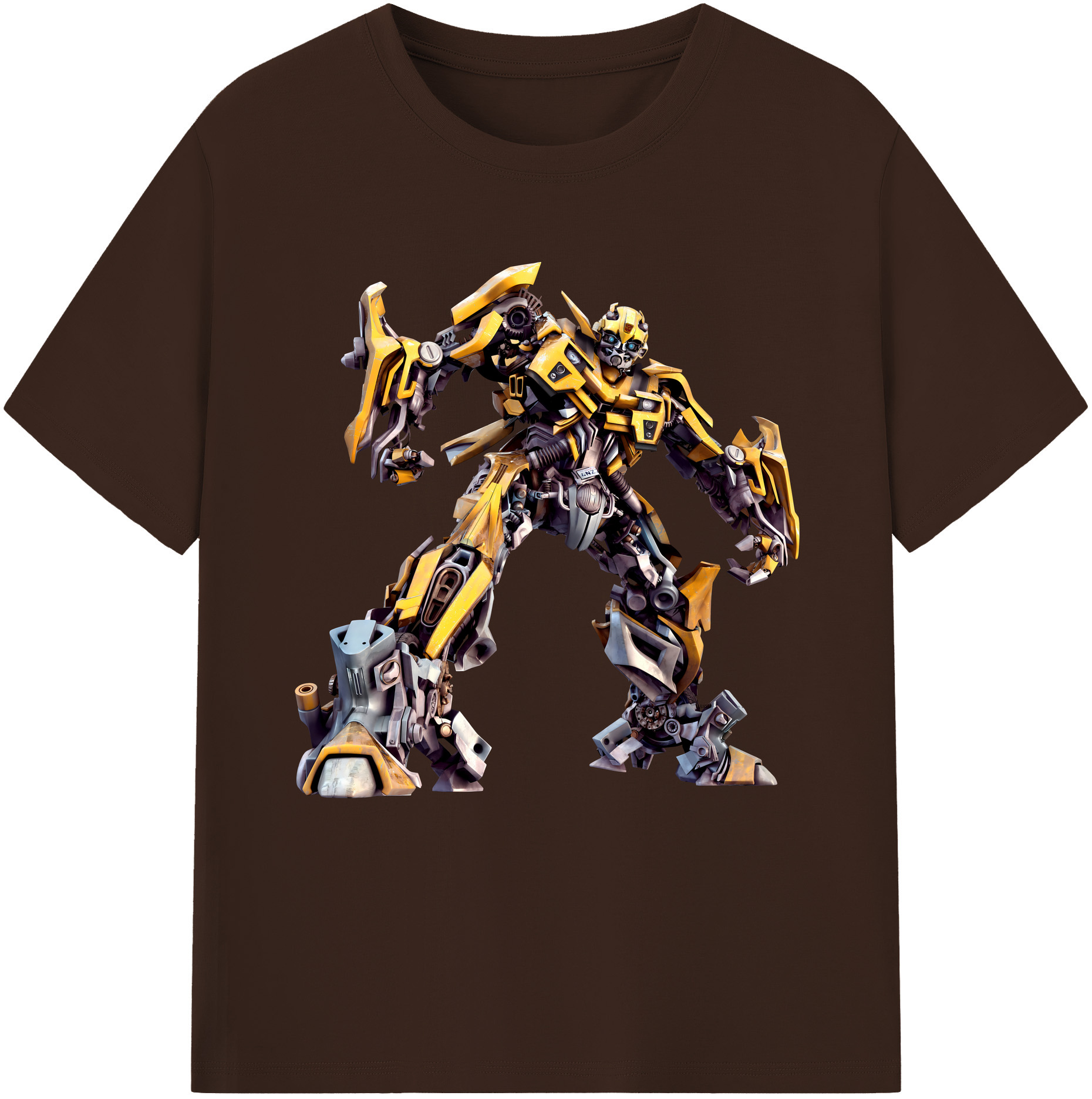 （画像用） Transformers トランスフォーマー 綿100％半袖Tシャツ（フロントプリント）