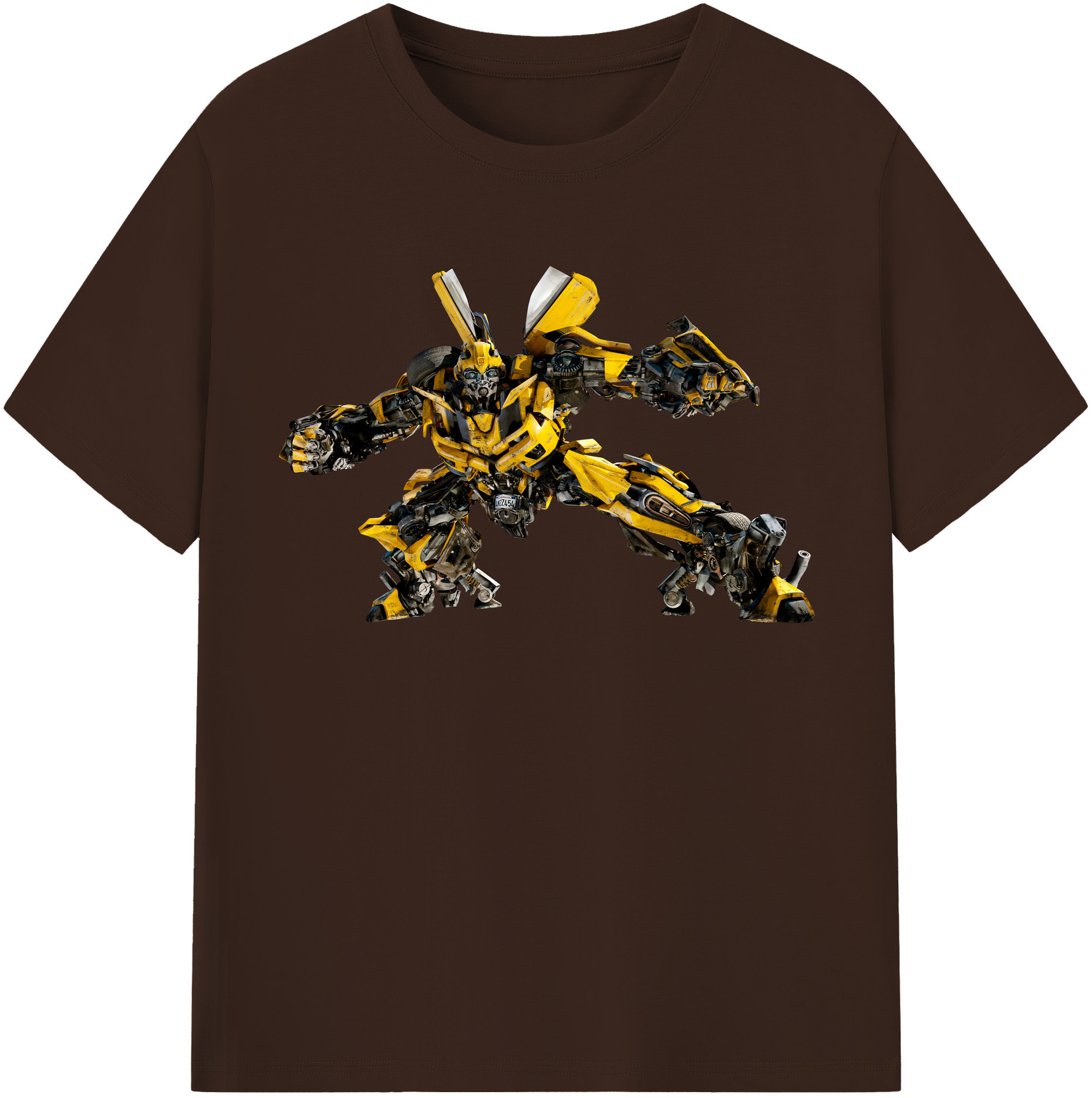 （画像用） Transformers トランスフォーマー 綿100％半袖Tシャツ（フロントプリント）
