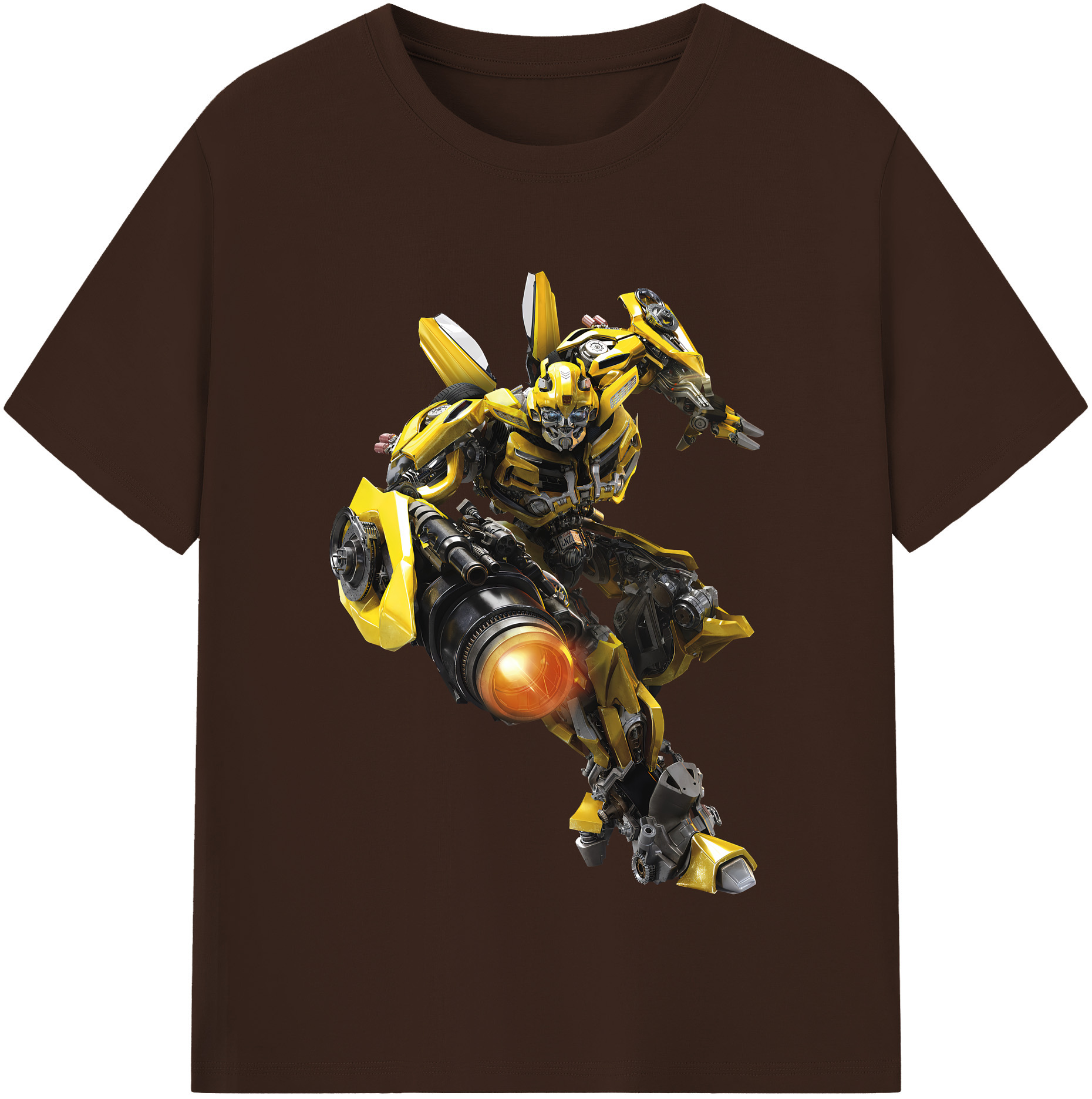 （画像用） Transformers トランスフォーマー 綿100％半袖Tシャツ（フロントプリント）