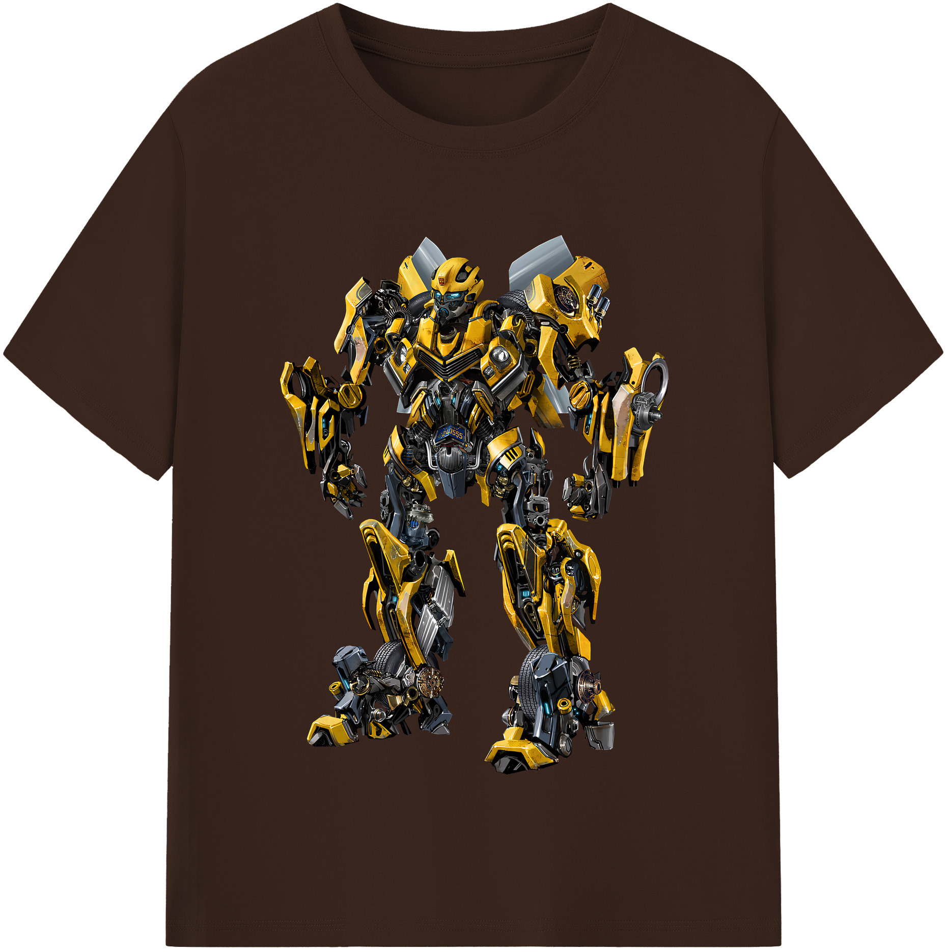 （画像用） Transformers トランスフォーマー 綿100％半袖Tシャツ（フロントプリント）