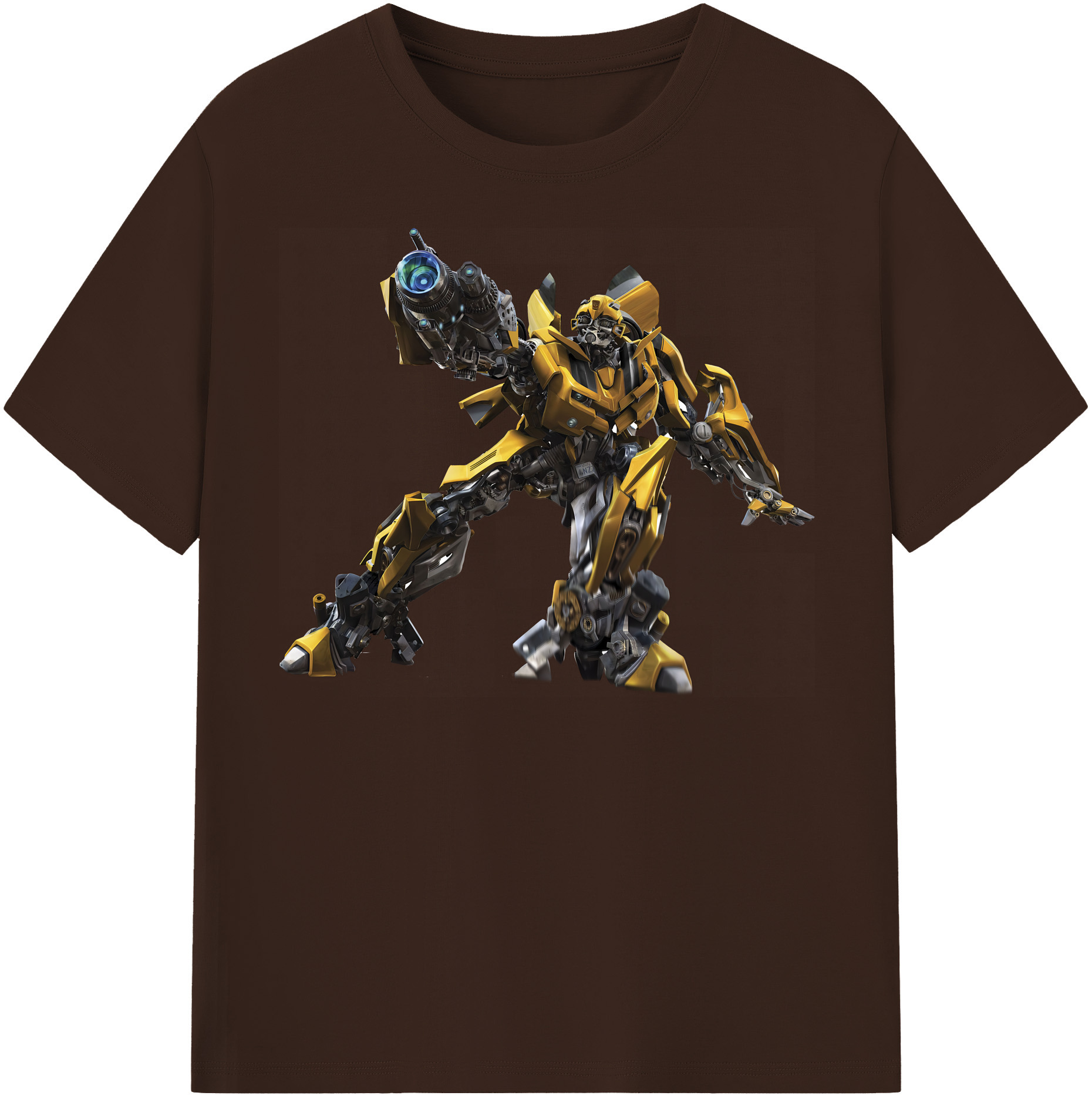 （画像用） Transformers トランスフォーマー 綿100％半袖Tシャツ（フロントプリント）
