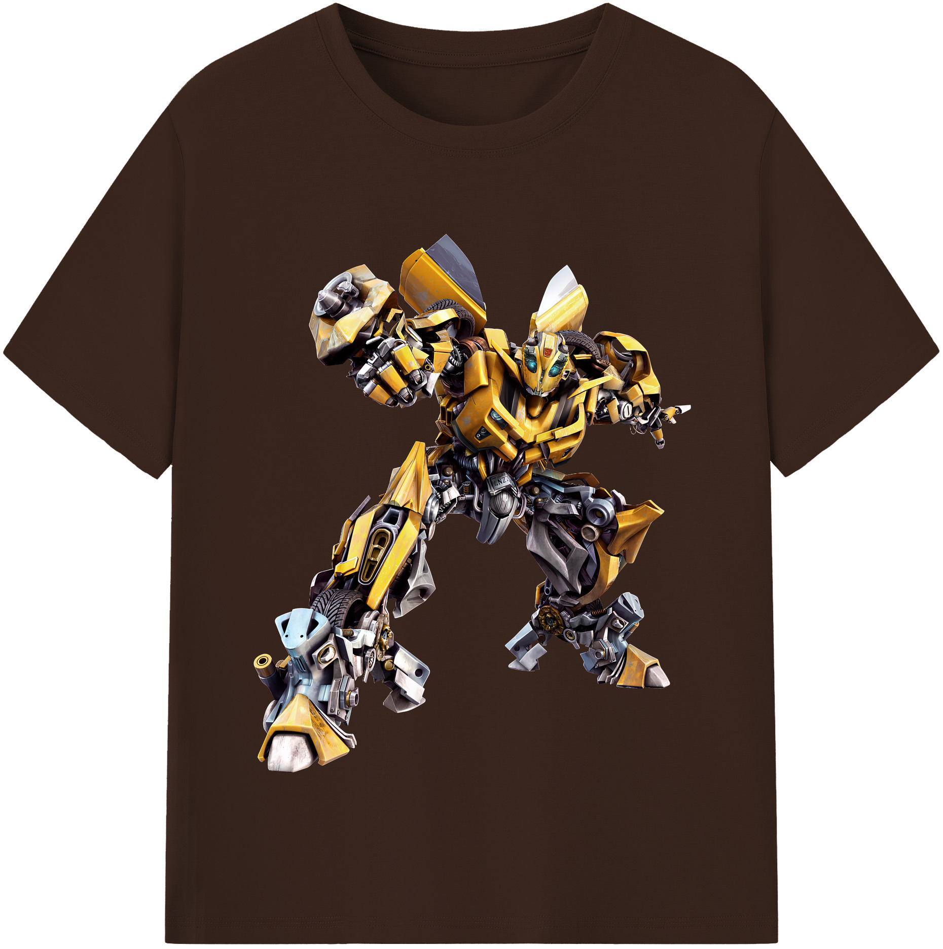 （画像用） Transformers トランスフォーマー 綿100％半袖Tシャツ（フロントプリント）