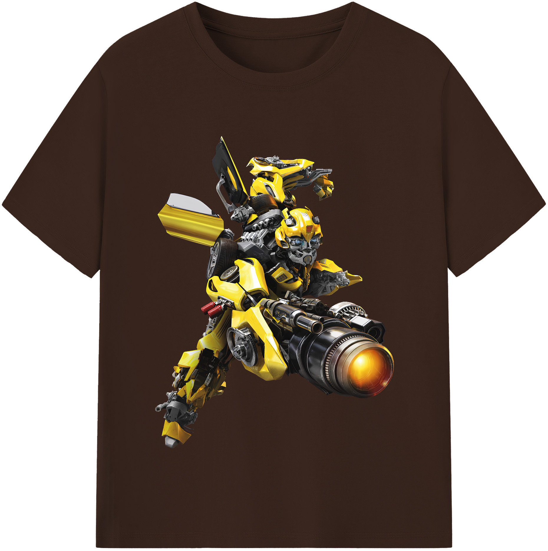 （画像用） Transformers トランスフォーマー 綿100％半袖Tシャツ（フロントプリント）