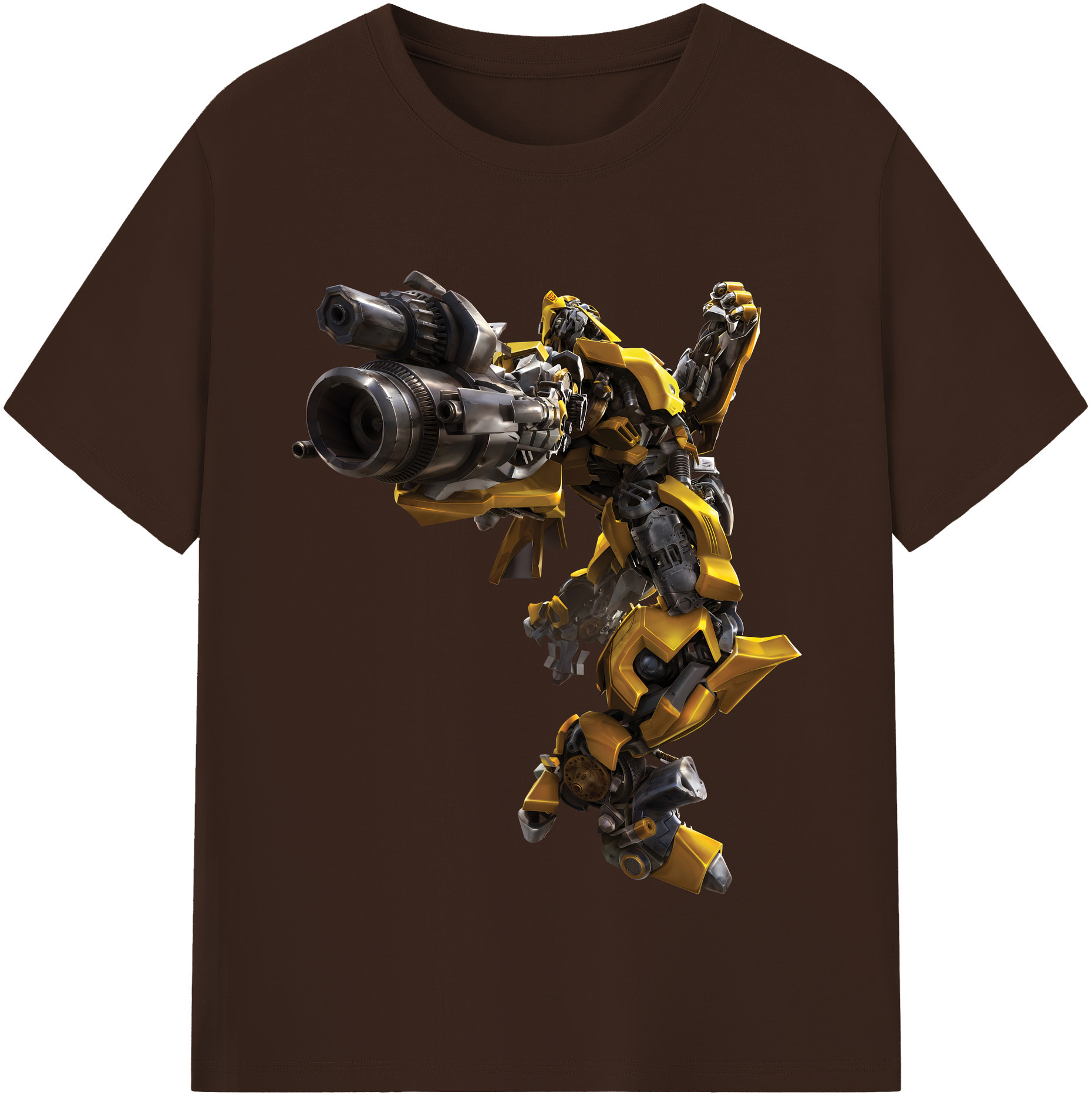 （画像用） Transformers トランスフォーマー 綿100％半袖Tシャツ（フロントプリント）