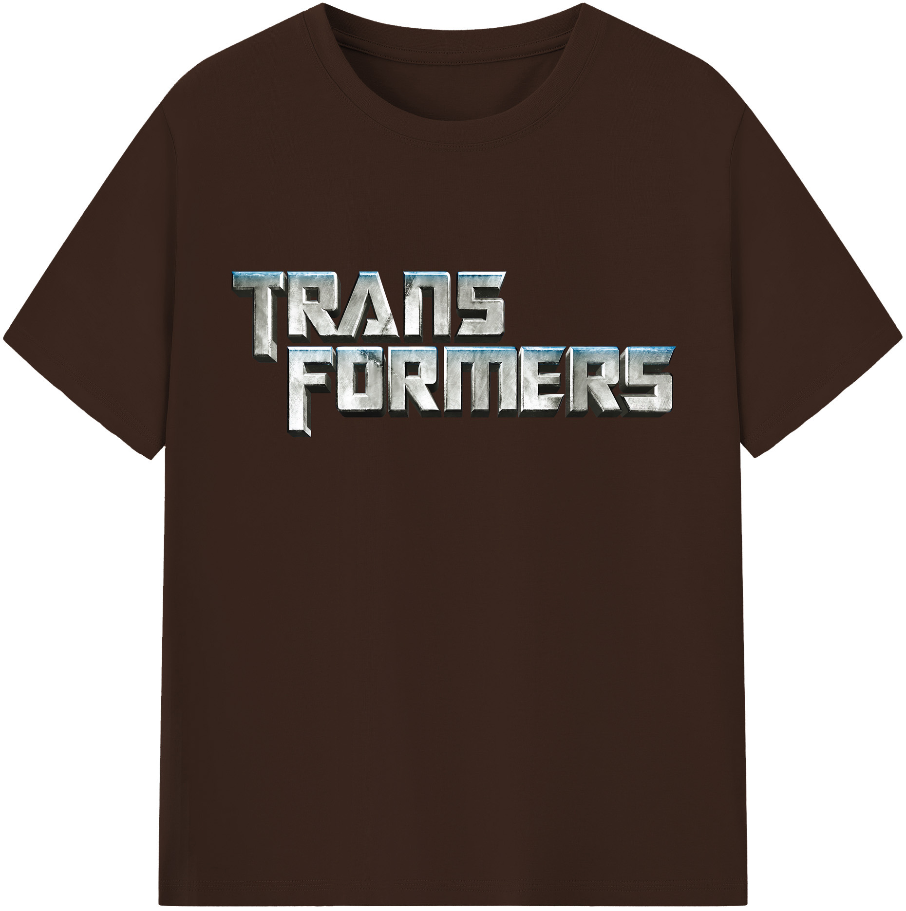 （画像用） Transformers トランスフォーマー 綿100％半袖Tシャツ（フロントプリント）
