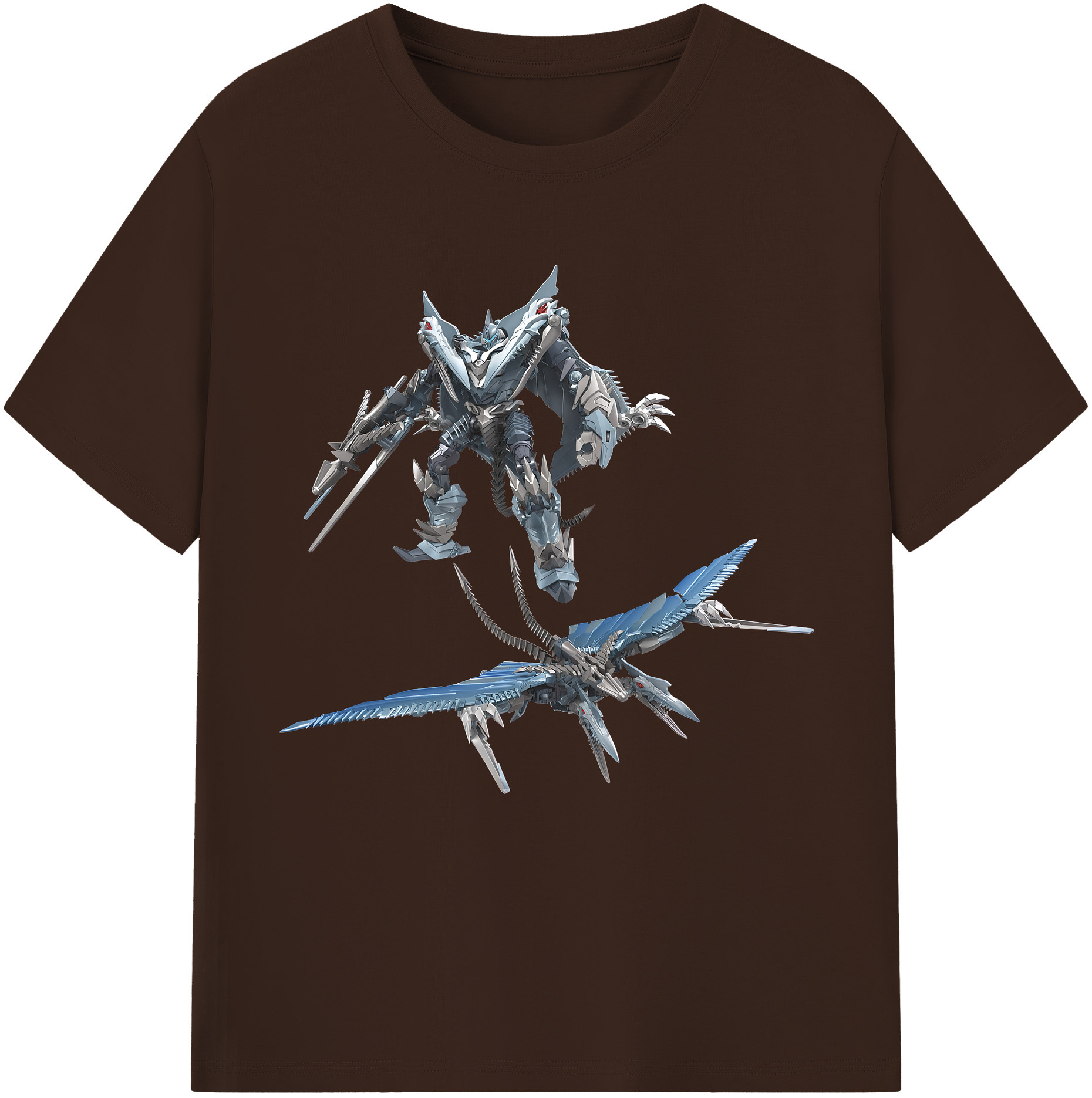 （画像用） Transformers トランスフォーマー 綿100％半袖Tシャツ（フロントプリント）