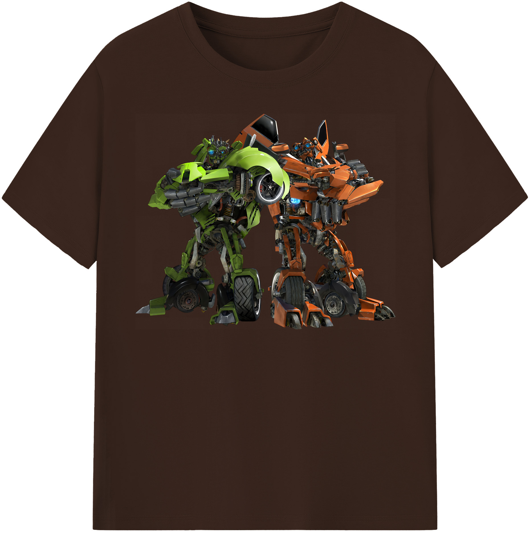 （画像用） Transformers トランスフォーマー 綿100％半袖Tシャツ（フロントプリント）