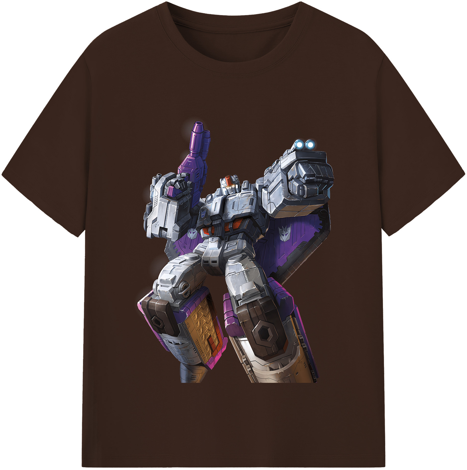 （画像用） Transformers トランスフォーマー 綿100％半袖Tシャツ（フロントプリント）