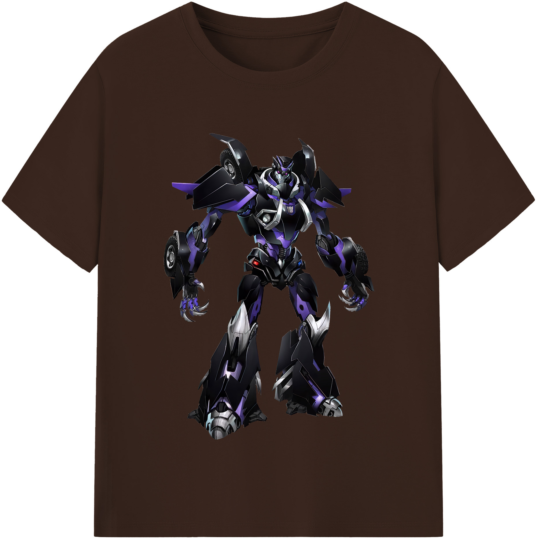 （画像用） Transformers トランスフォーマー 綿100％半袖Tシャツ（フロントプリント）