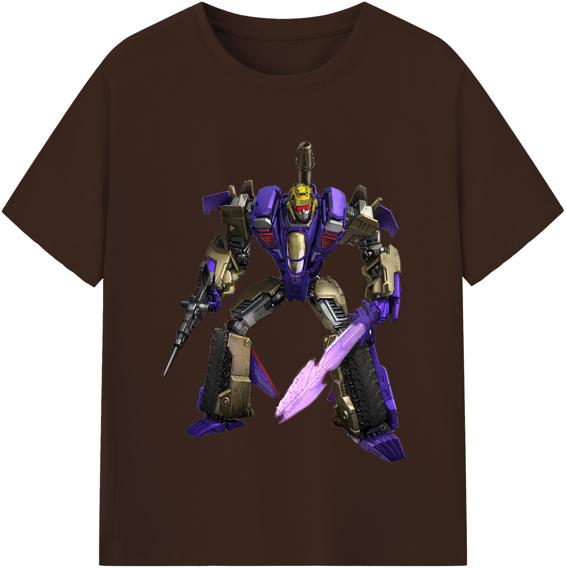 （画像用） Transformers トランスフォーマー 綿100％半袖Tシャツ（フロントプリント）