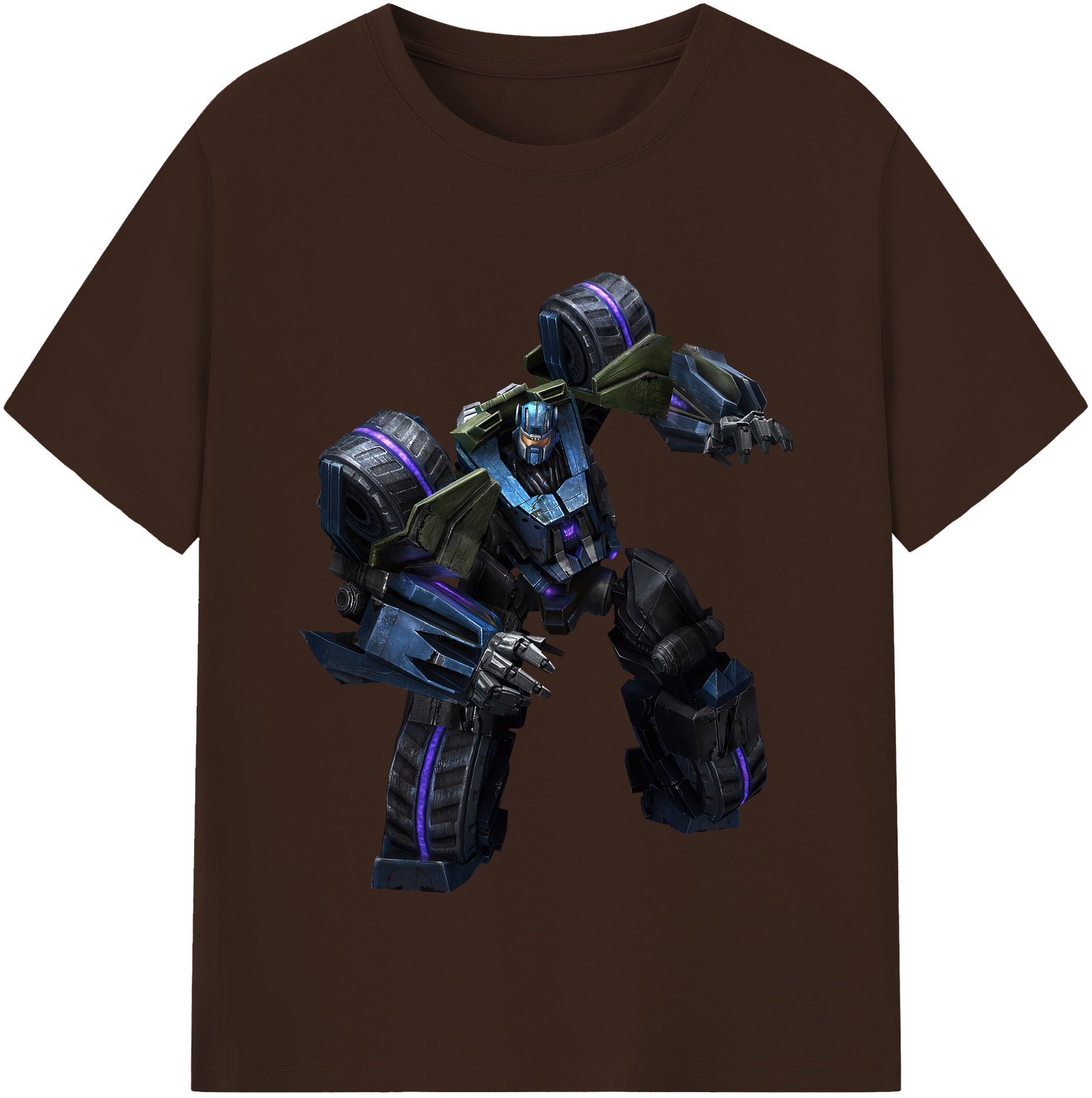 （画像用） Transformers トランスフォーマー 綿100％半袖Tシャツ（フロントプリント）