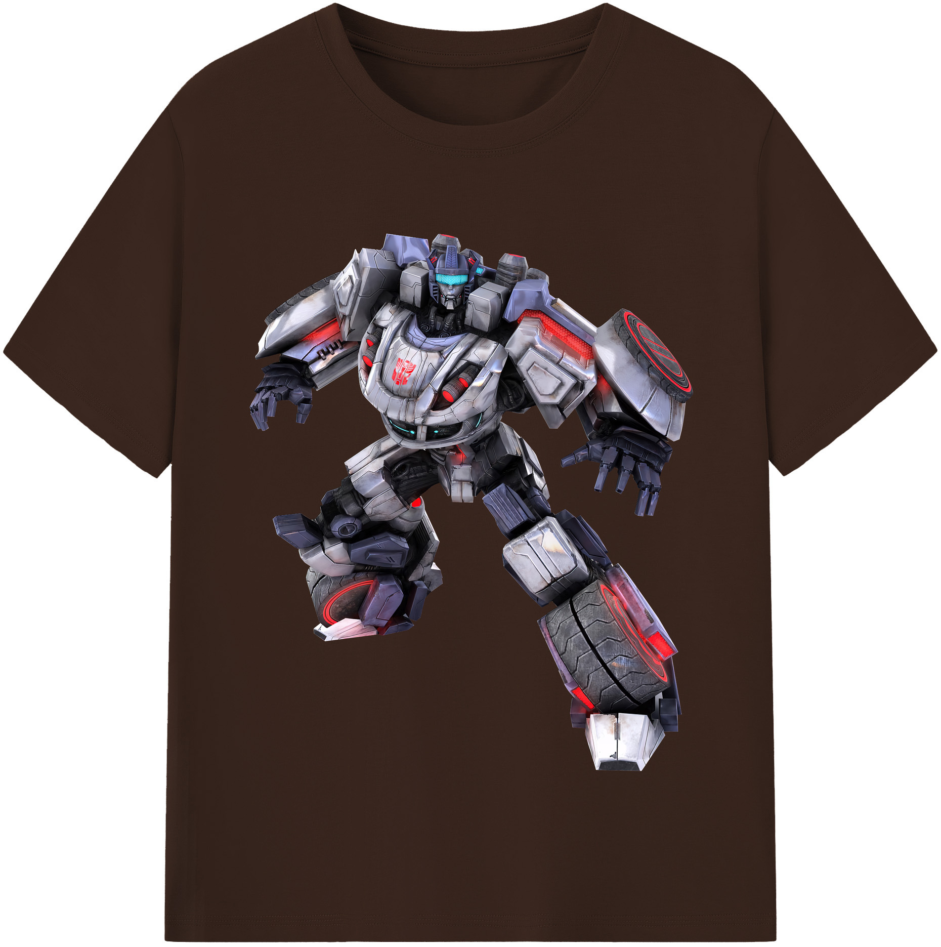 （画像用） Transformers トランスフォーマー 綿100％半袖Tシャツ（フロントプリント）