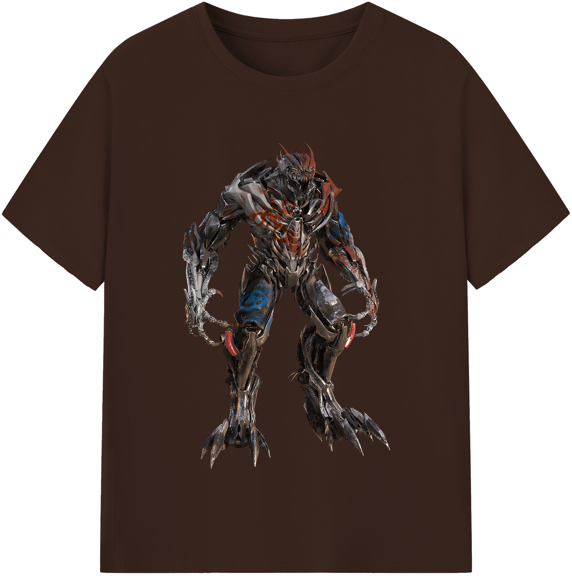 （画像用） Transformers トランスフォーマー 綿100％半袖Tシャツ（フロントプリント）