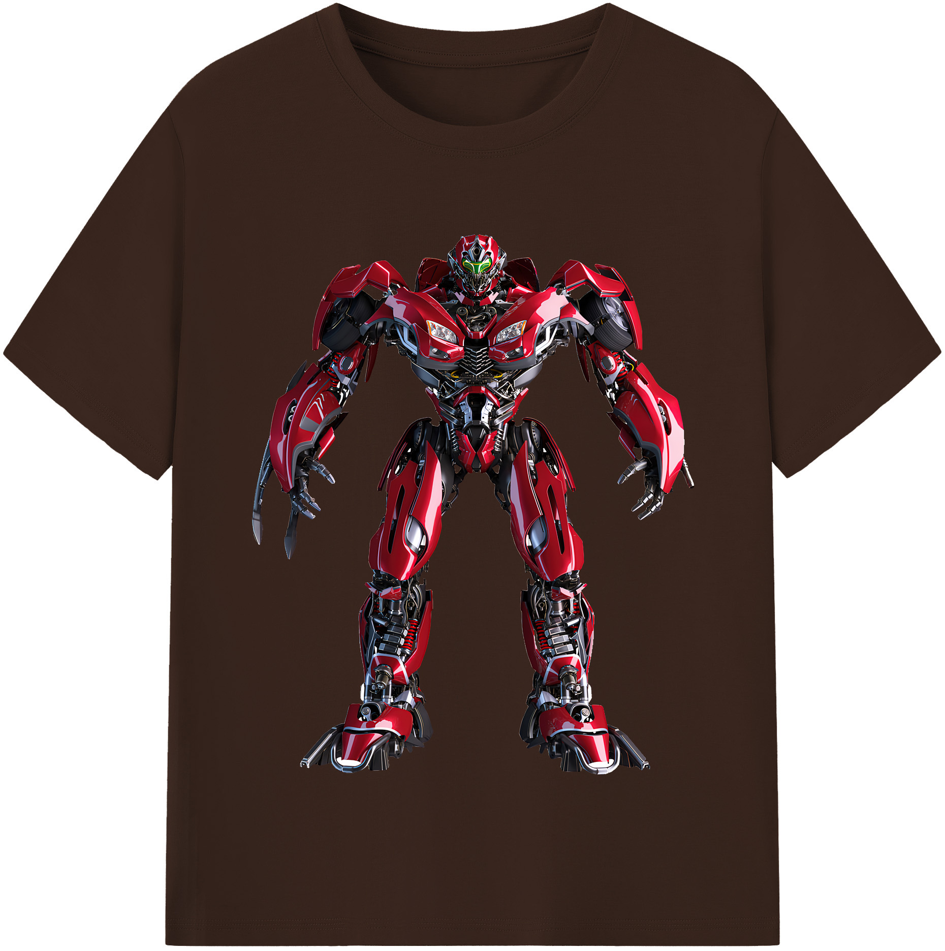 （画像用） Transformers トランスフォーマー 綿100％半袖Tシャツ（フロントプリント）